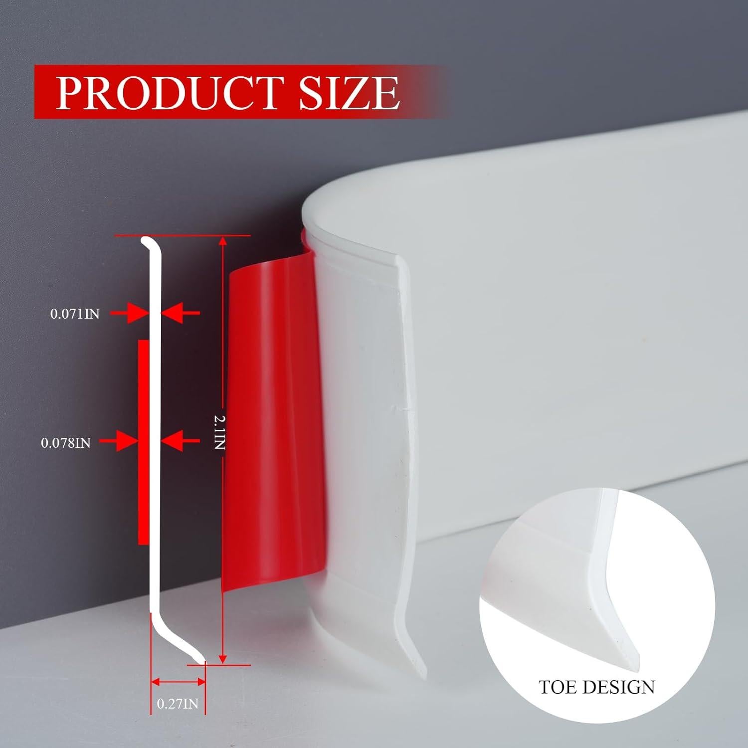 Protector de esquina autoadhesivo SUJIAMEI 2.1" Blanco 6.1m