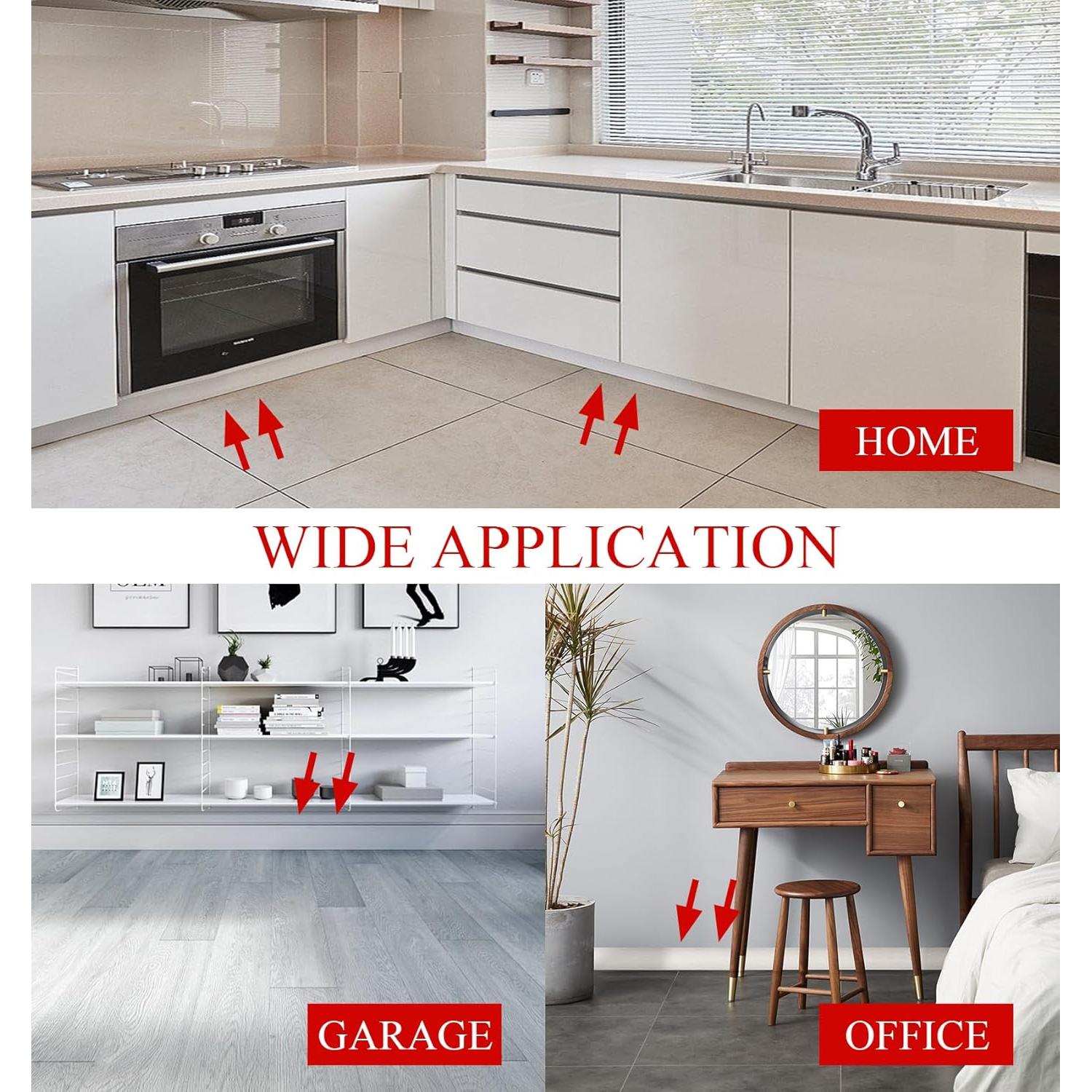 Protector de esquina autoadhesivo SUJIAMEI 2.1" Blanco 6.1m