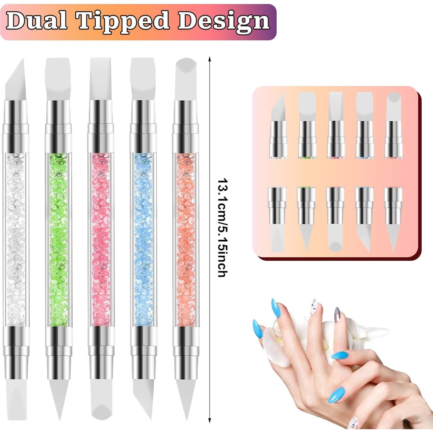 Set de 10 Lápices de Gel para Arte de Uñas Sliverdew