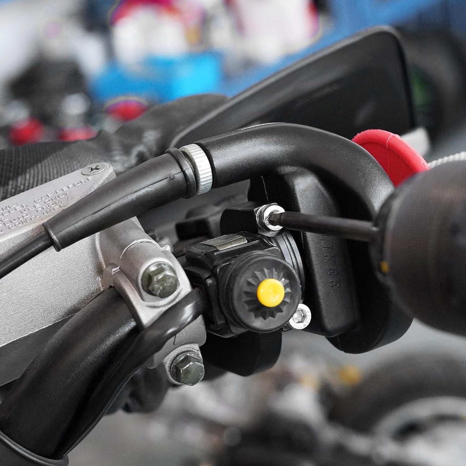 Protectores de Manos JIAYAN 22mm para Motocicleta - Negro