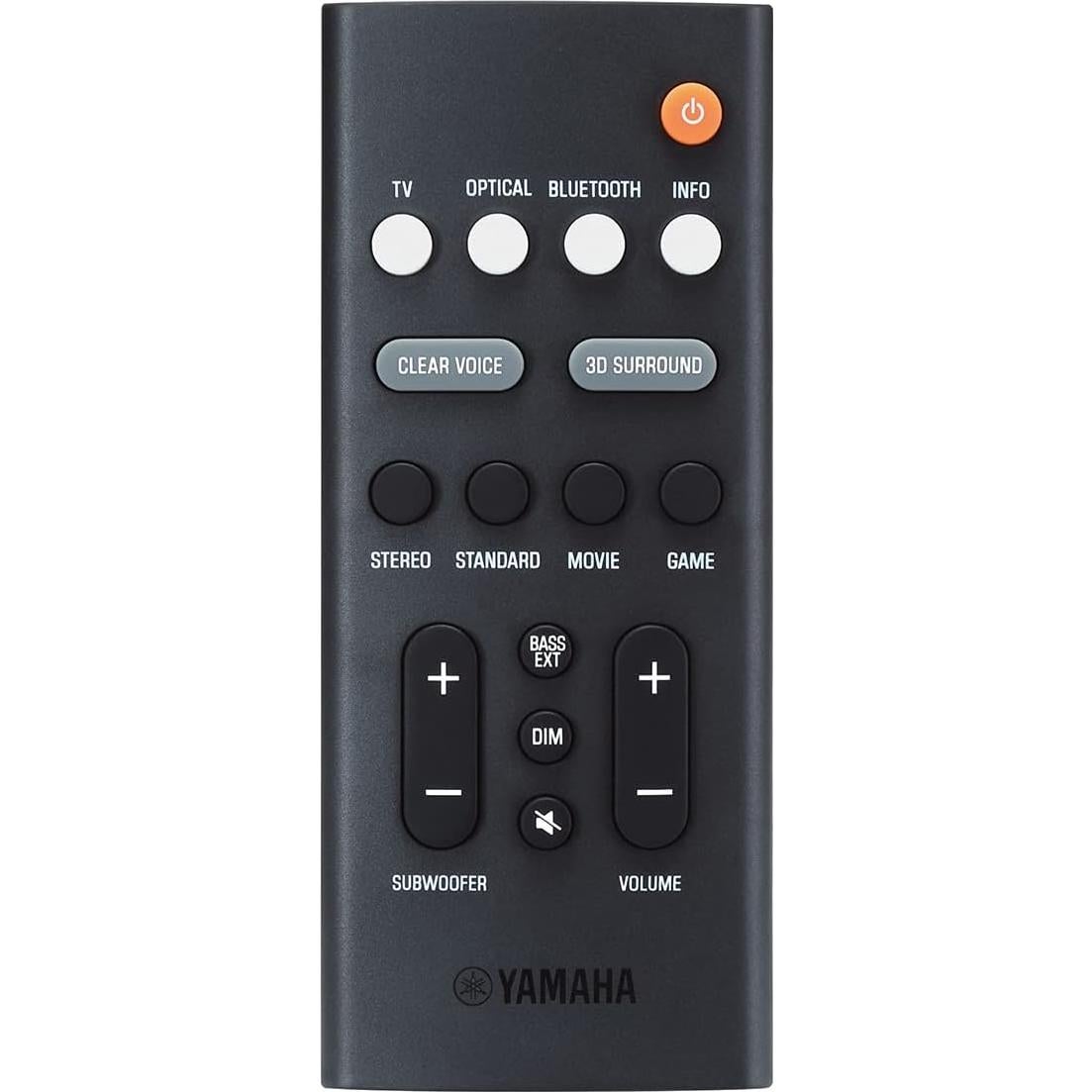 Barra de sonido Yamaha SR-B20A con subwoofers y Bluetooth