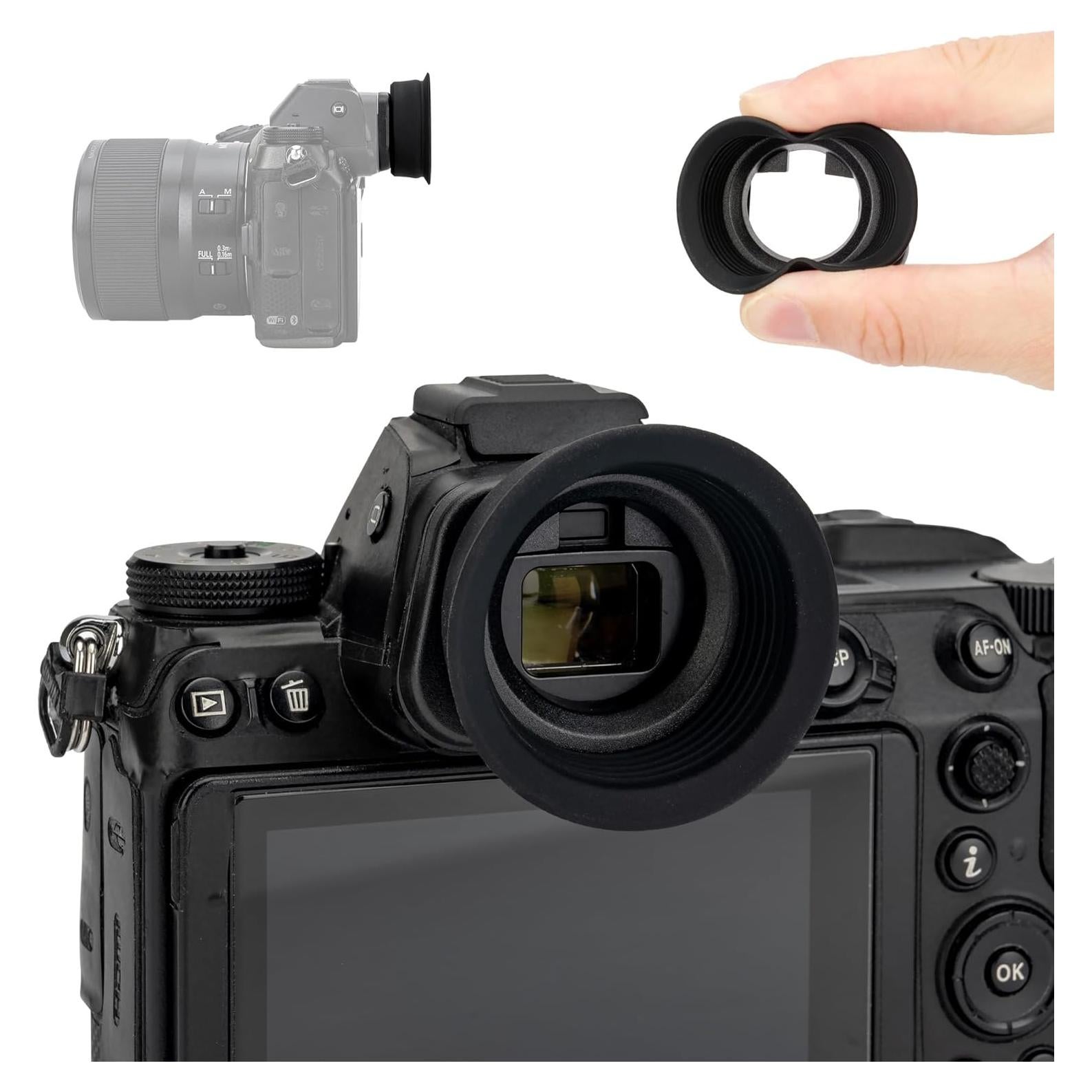 Copa ocular de silicona suave Jinjiacheng DK-29 para Nikon Z6 Z5