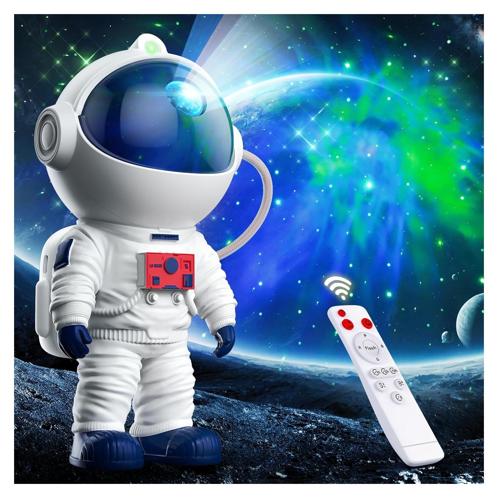 Proyector Galáctico Astronauta ThanBao con Control Remoto