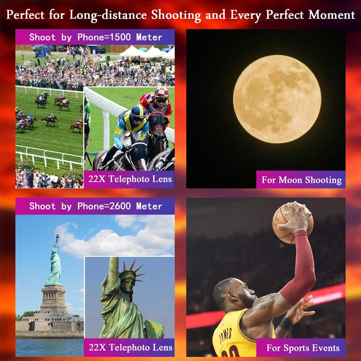 Kit de Lentes para Cámara de Teléfono Bostionye 10 en 1