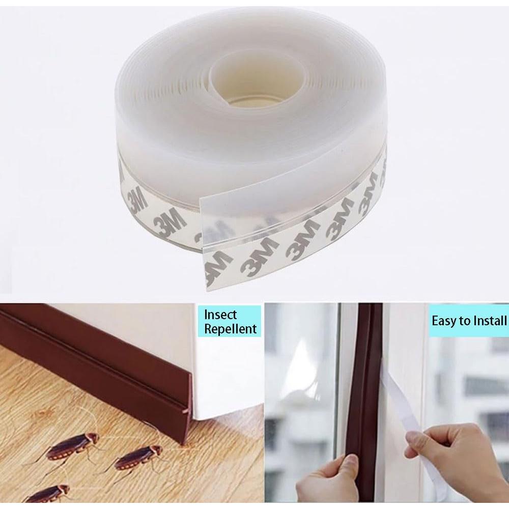 Tira de Sellado Autoadhesiva Forfuture-go 5M 35mm Transparente