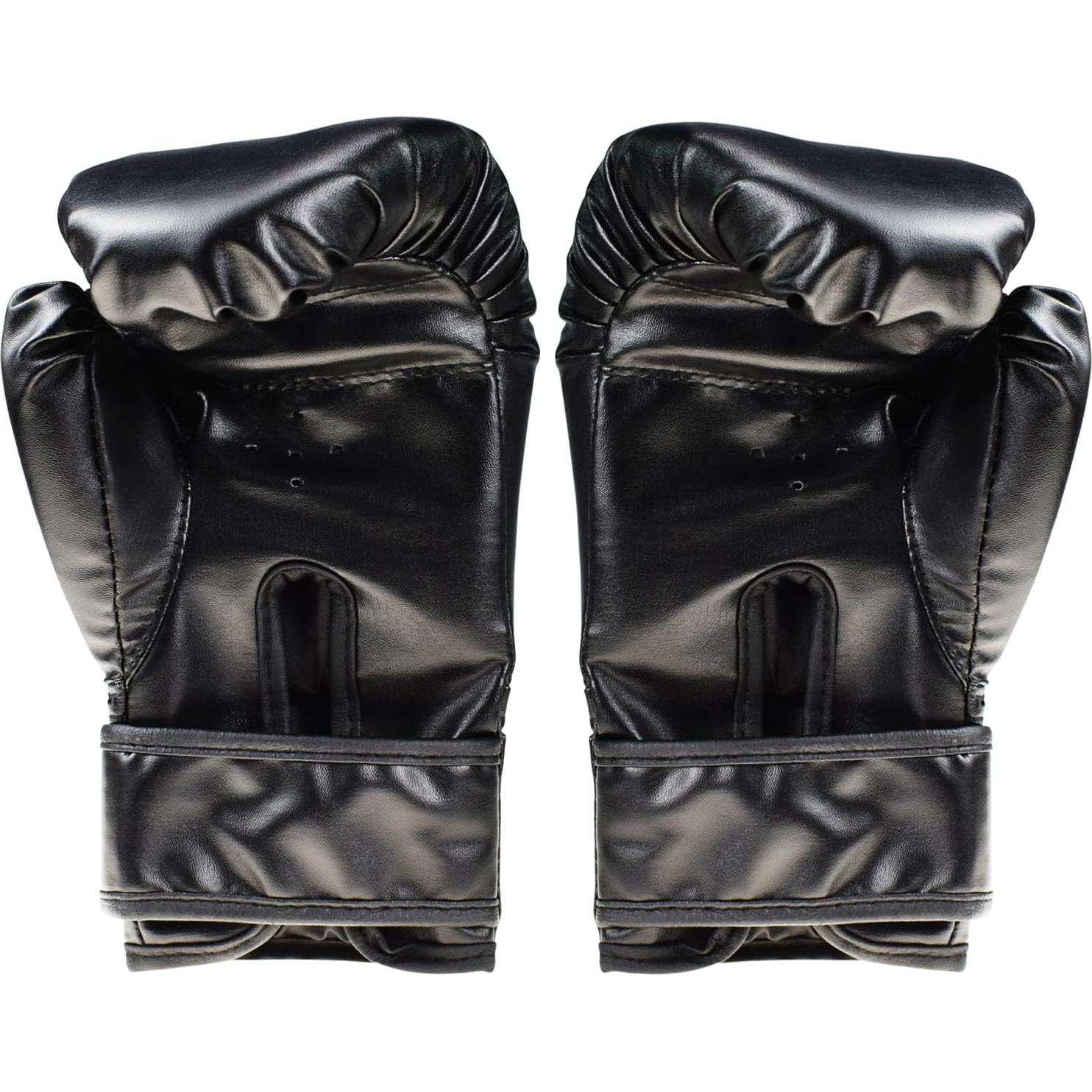 Guantes de Boxeo para Niños HLIN Sparring Negro 15.98x9.98cm
