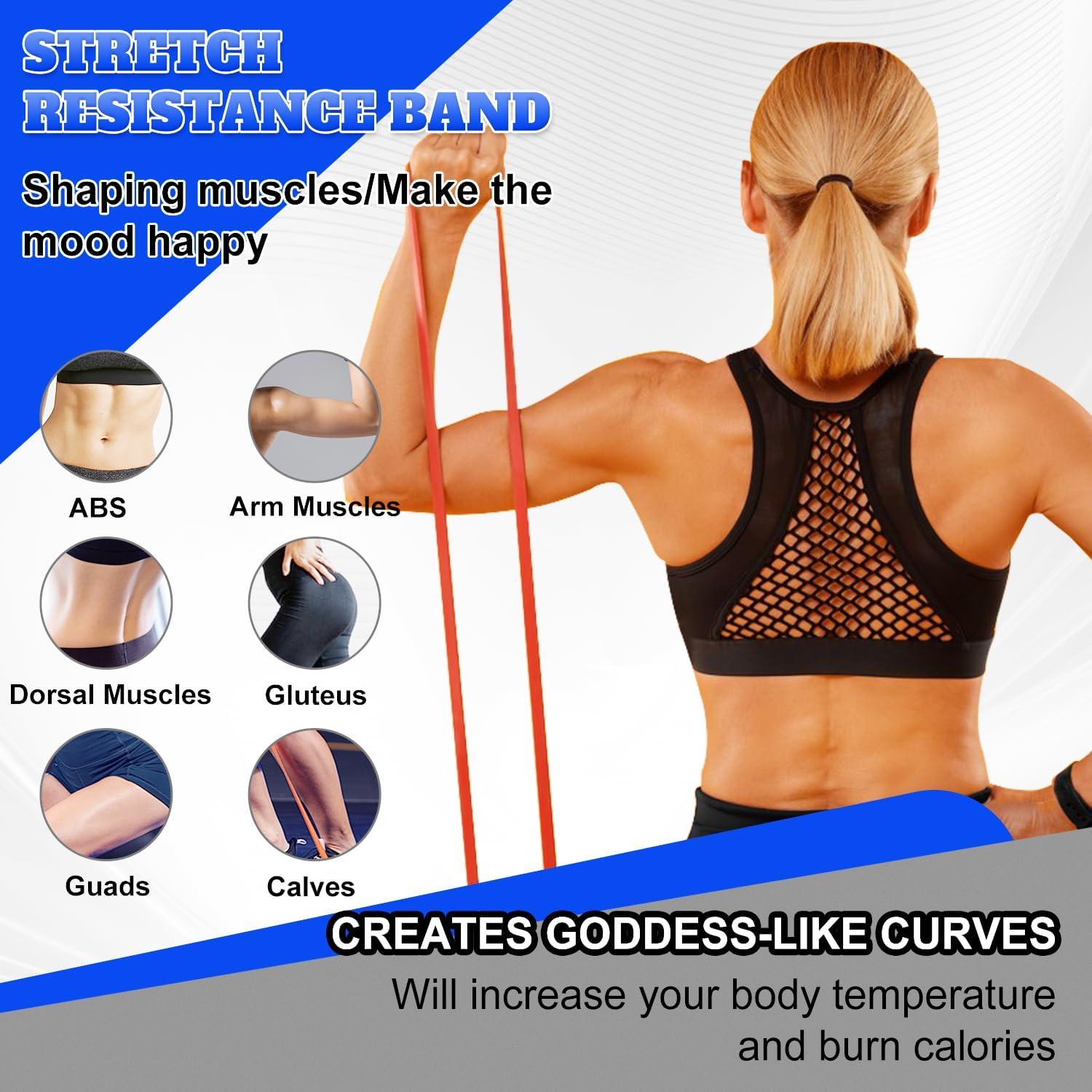 Juego de Bandas de Resistencia Giiyr - 4 Niveles para Ejercicio