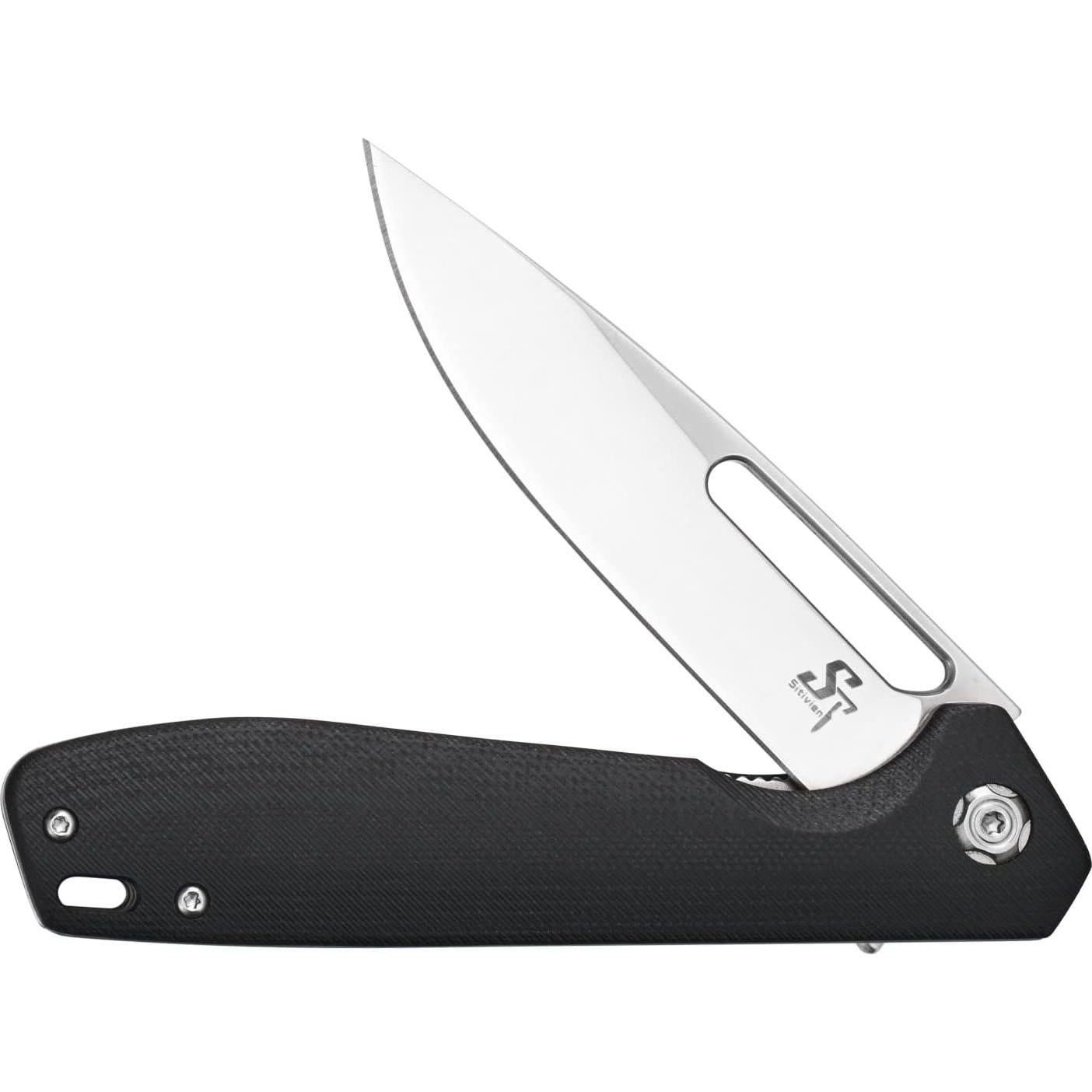 Cuchillo Plegable Sitivien ST801 Acero 8Cr18Mov Mango G10