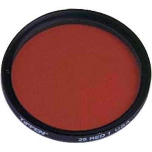 Filtros Tiffen 40.5mm: Rojo 25 y UV Protección Transparente