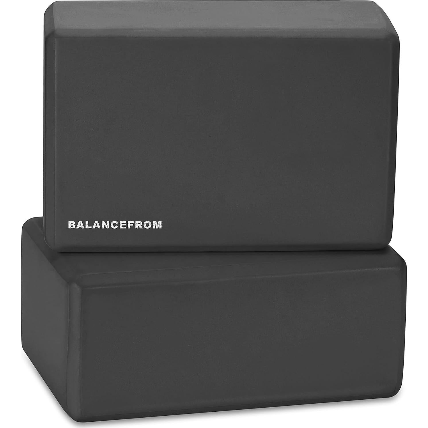 Alfombrilla de Yoga Fitvids Antidesgarro 1.27 cm Negra