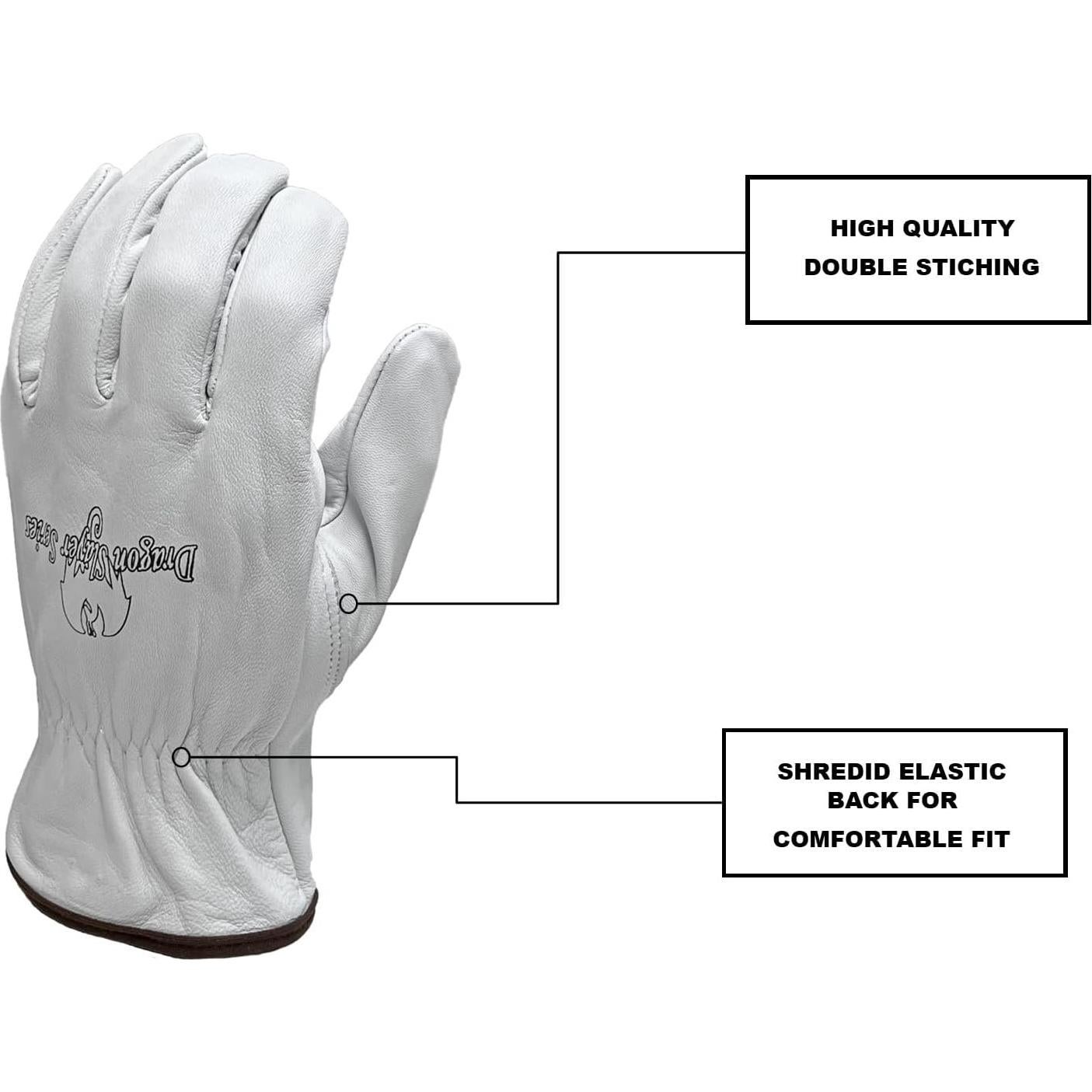 Guantes de trabajo Strongarm de cuero de cabra premium