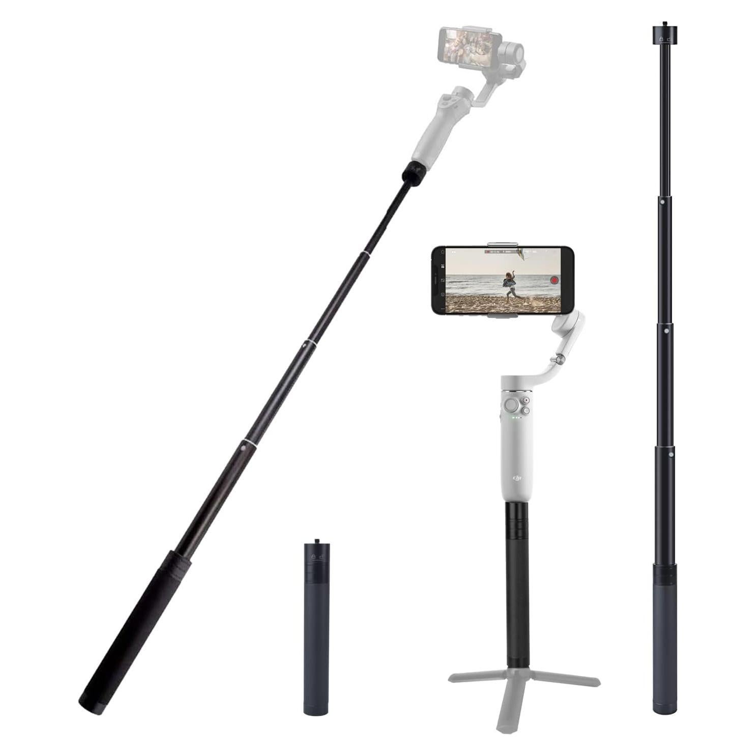 Varilla de Extensión Ruittos 73.66cm para Gimbal DJI y Más
