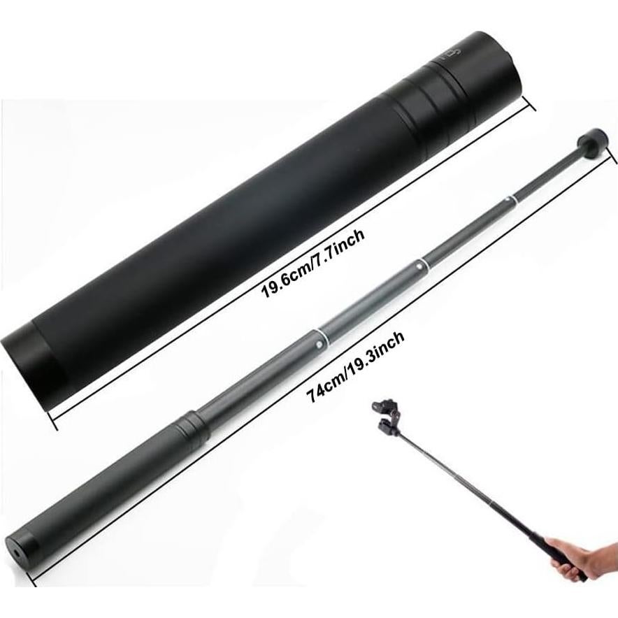 Varilla de Extensión Ruittos 73.66cm para Gimbal DJI y Más