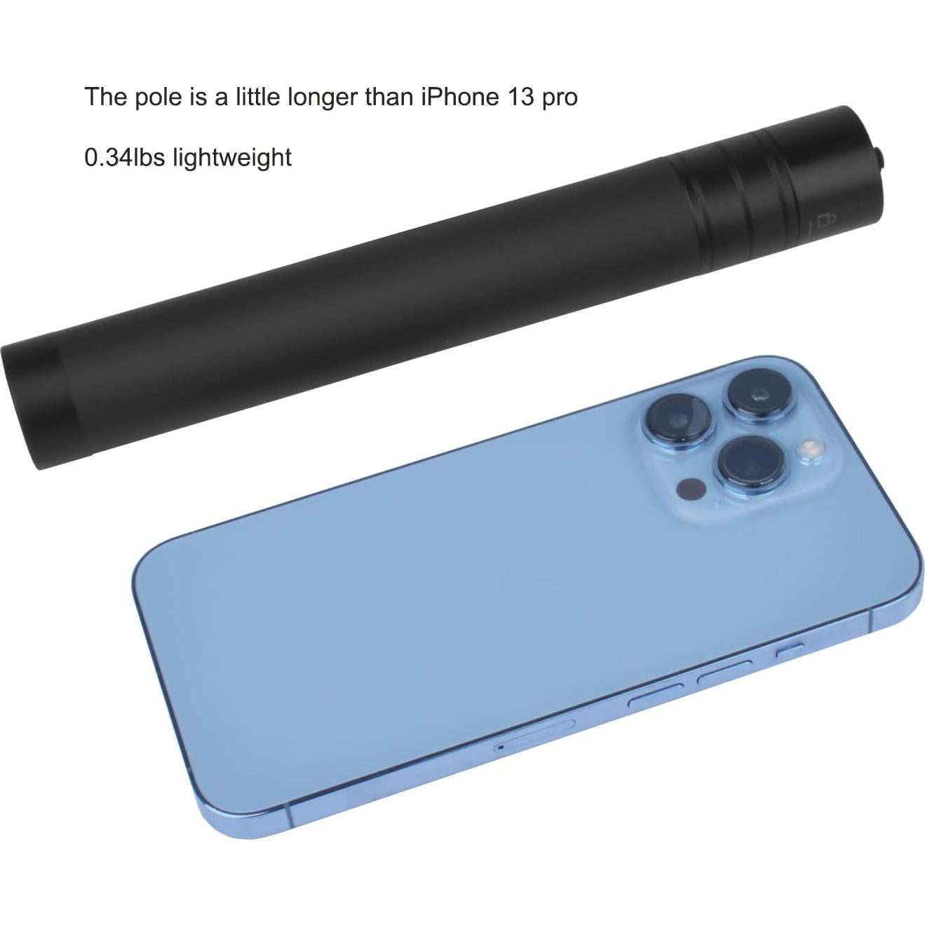 Varilla de Extensión Ruittos 73.66cm para Gimbal DJI y Más