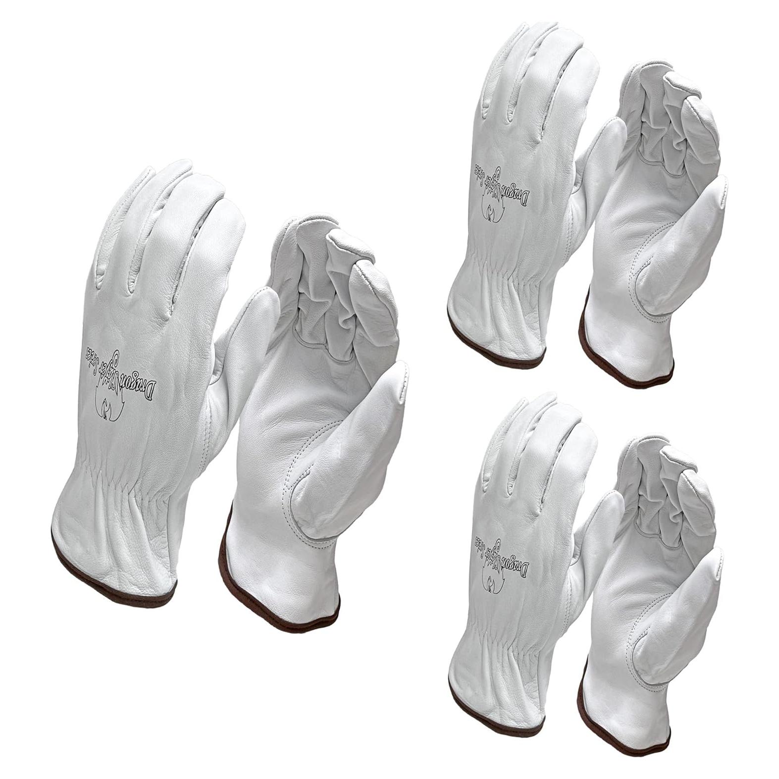 Guantes de trabajo Strongarm de cuero de cabra premium XL