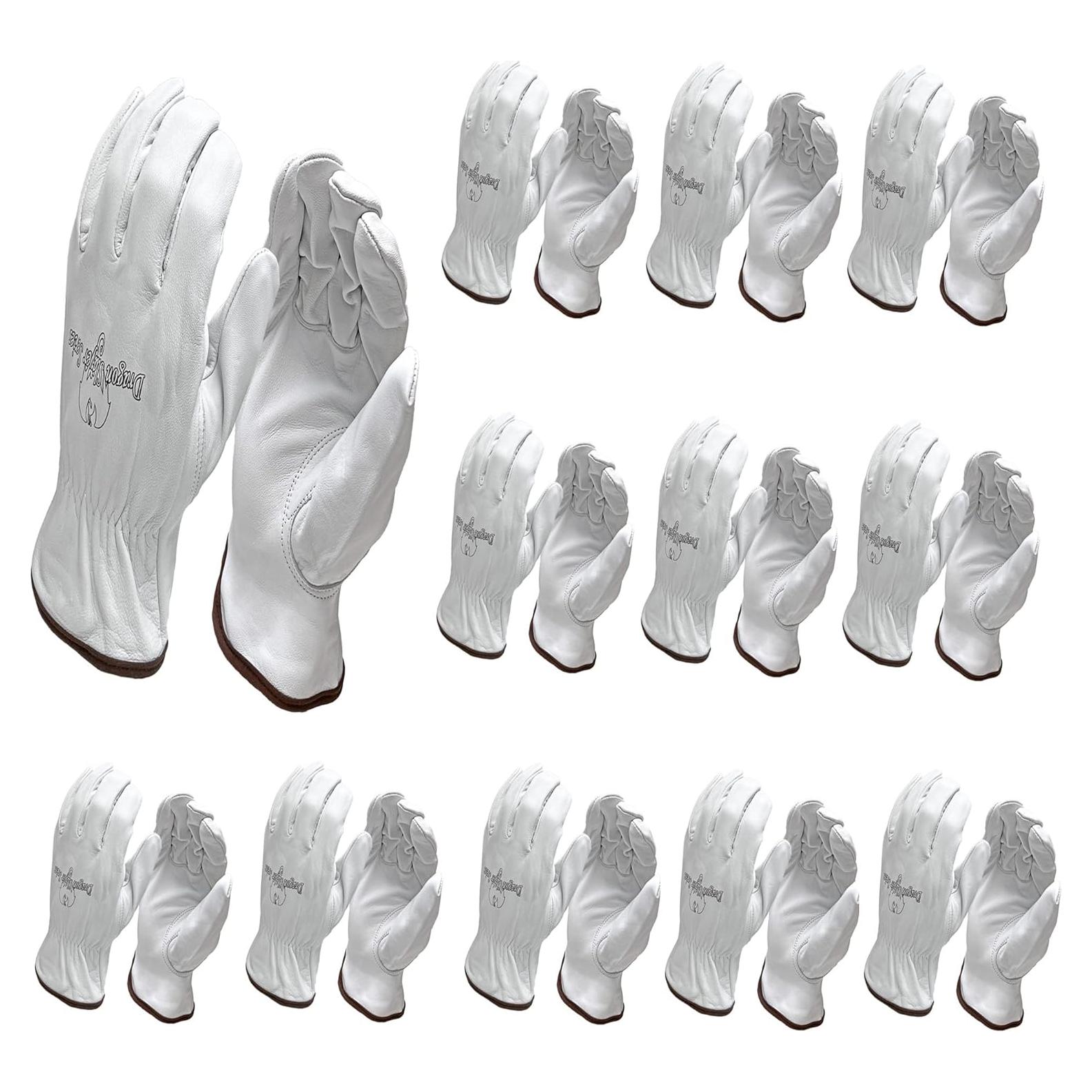 Guantes de trabajo Strongarm de cuero de cabra premium