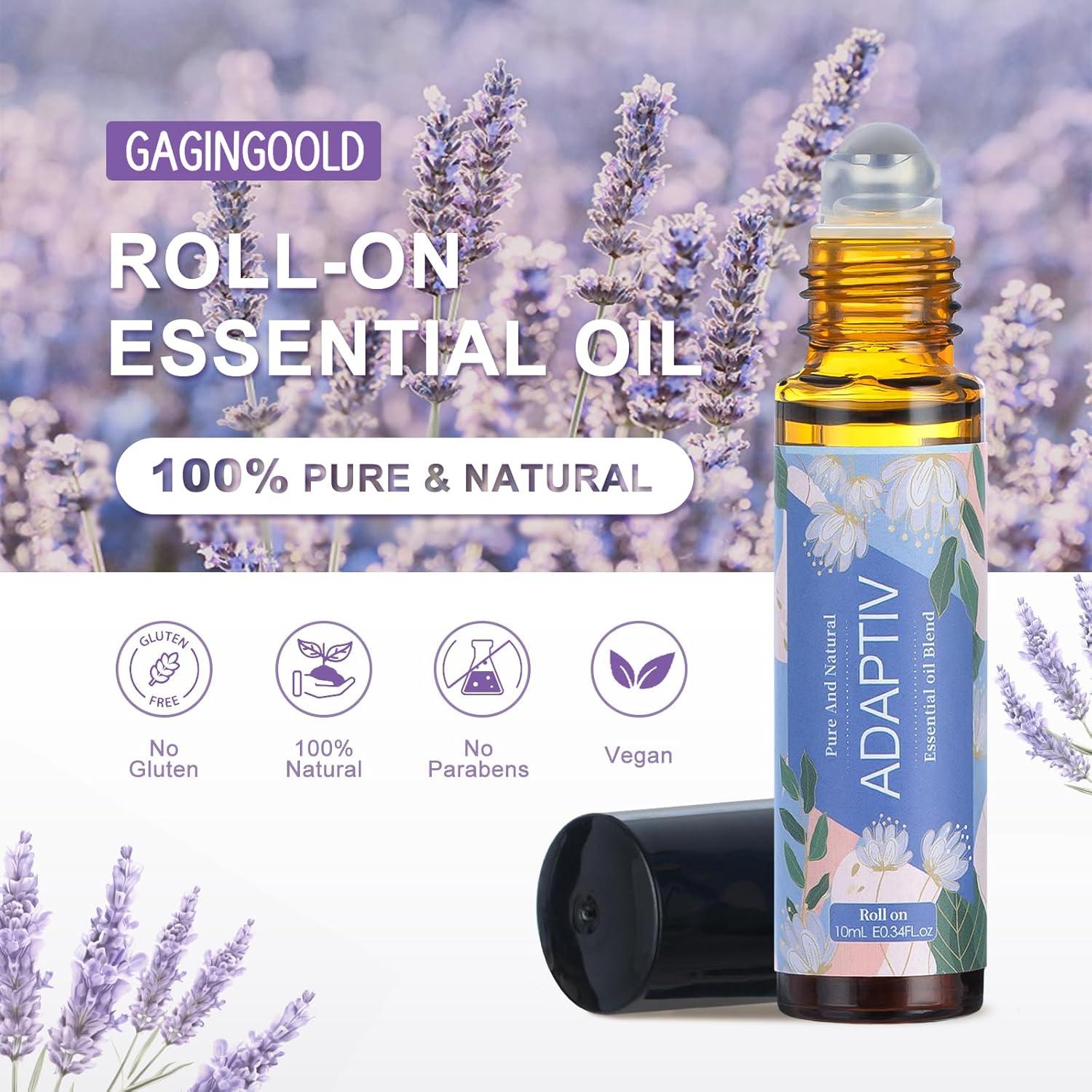 Aceites Esenciales Roll On GAGINGOOLD 10 ml Lavanda Menta Romero