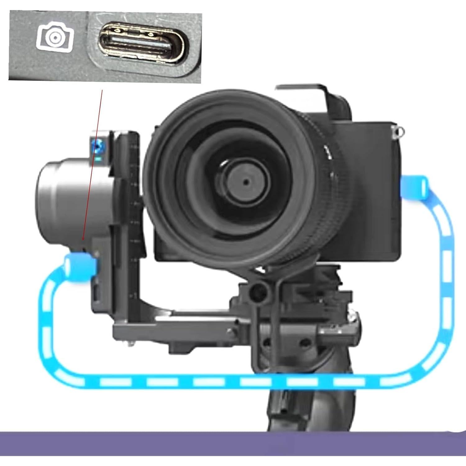 Cable de liberación de obturador Feiyu FY-L1 para Panasonic