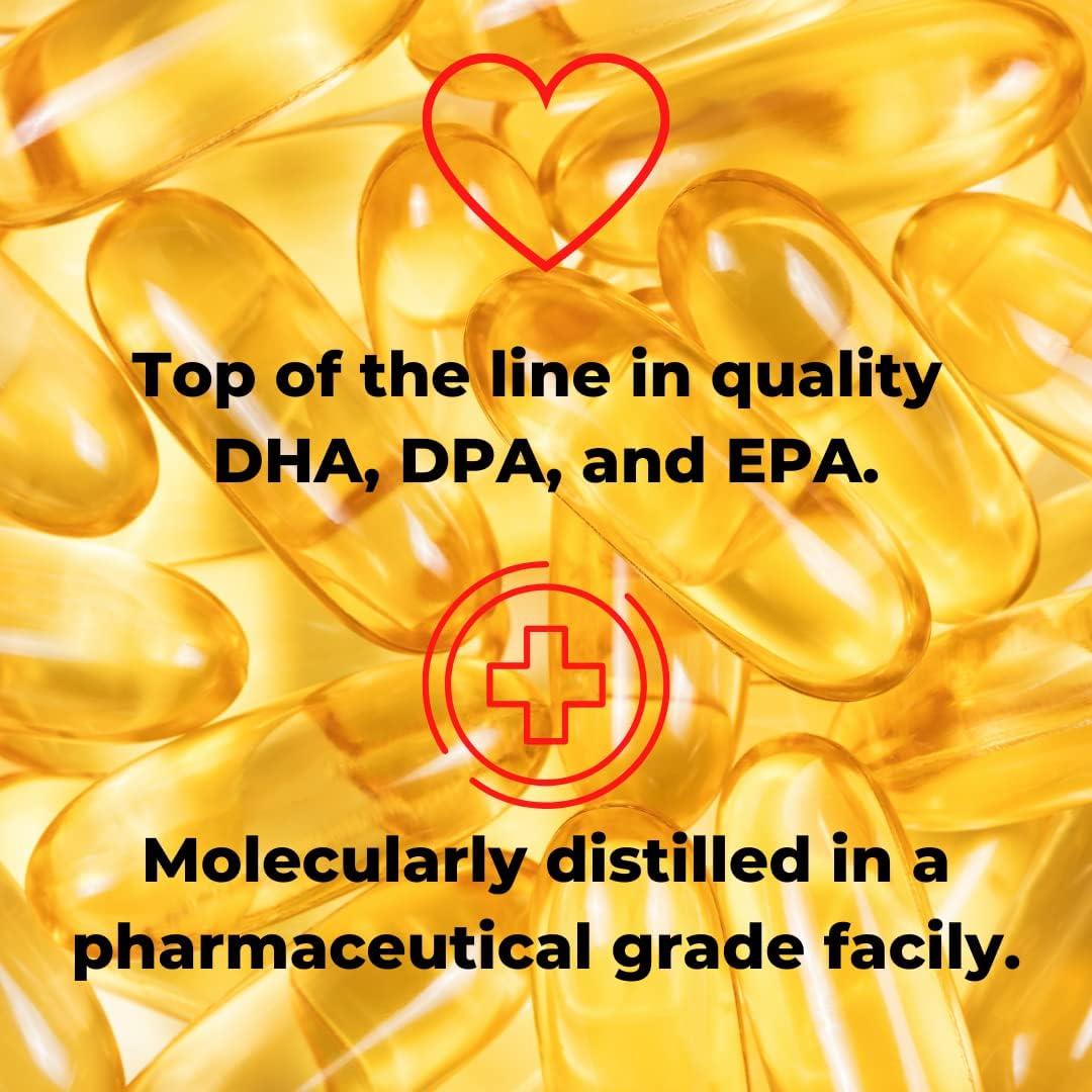 Aceite de Pescado Menhaden Omega-3 Wonder Labs 2000 mg 90 Cápsulas
