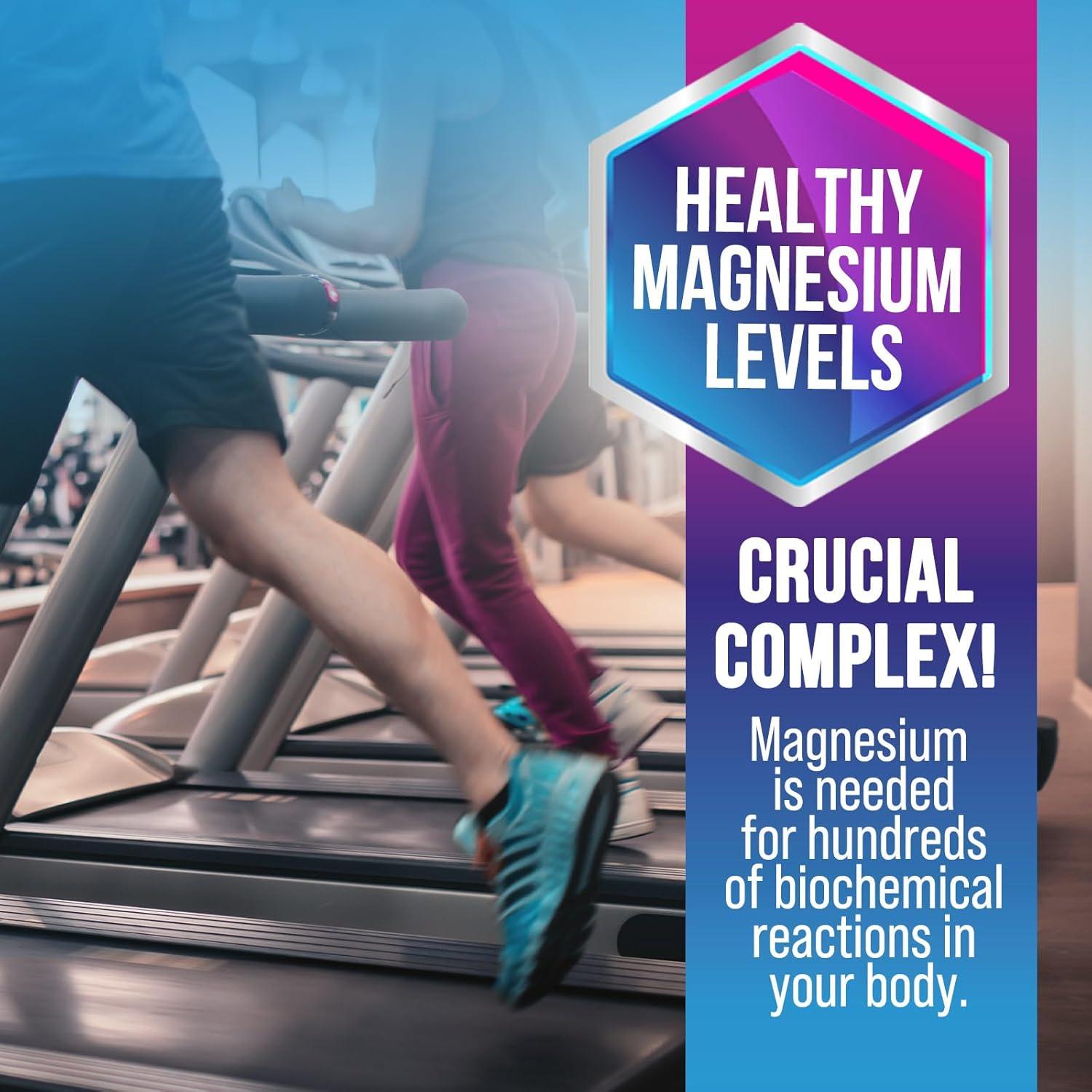 Suplemento de Magnesio 500 mg Nature's Nutrition - 60 Cápsulas