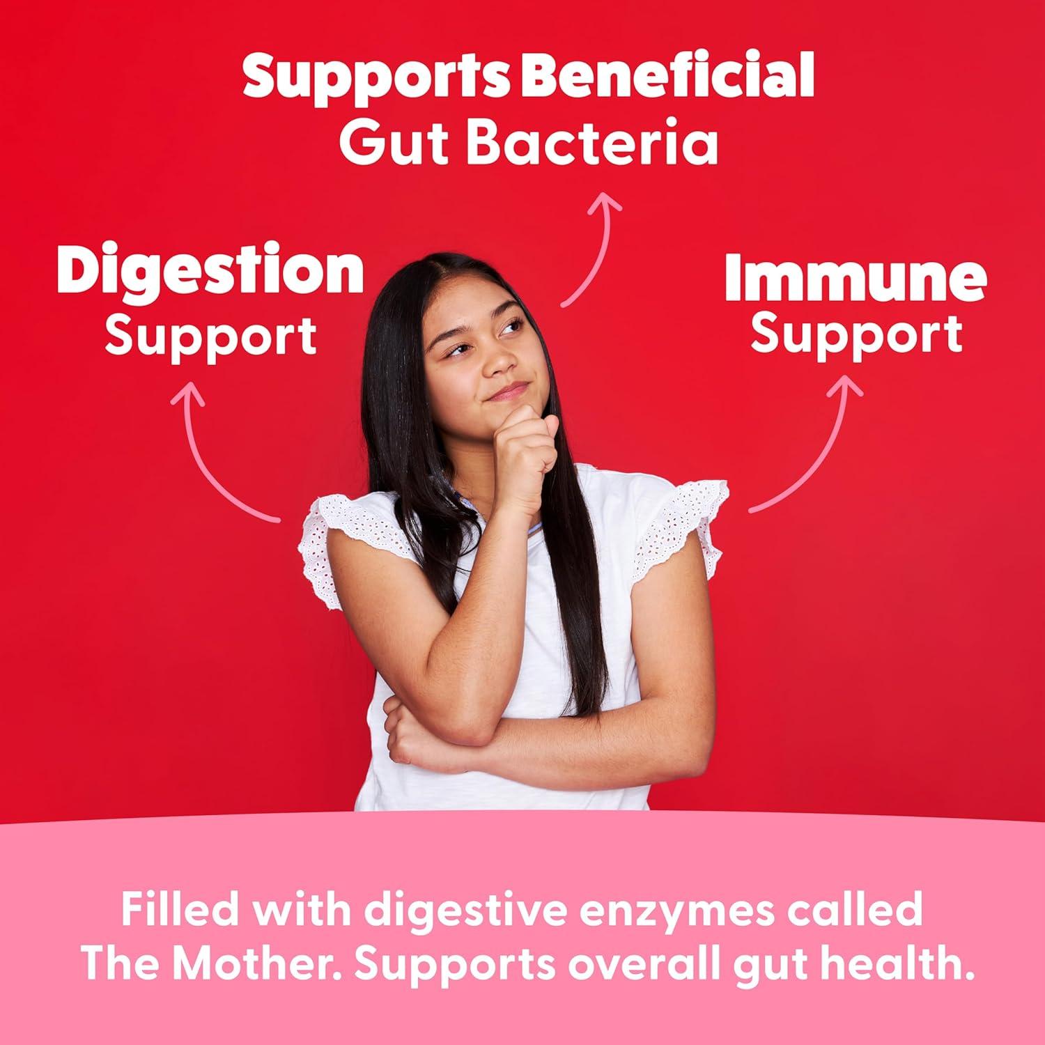 Gomitas Veganas Feel Great de Vinagre de Sidra de Manzana 60 Unidades