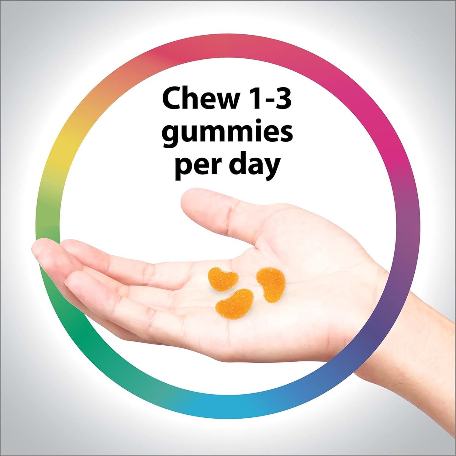 Gomitas de Vitamina C Rainbow Light 90 unidades Sabor Cítrico