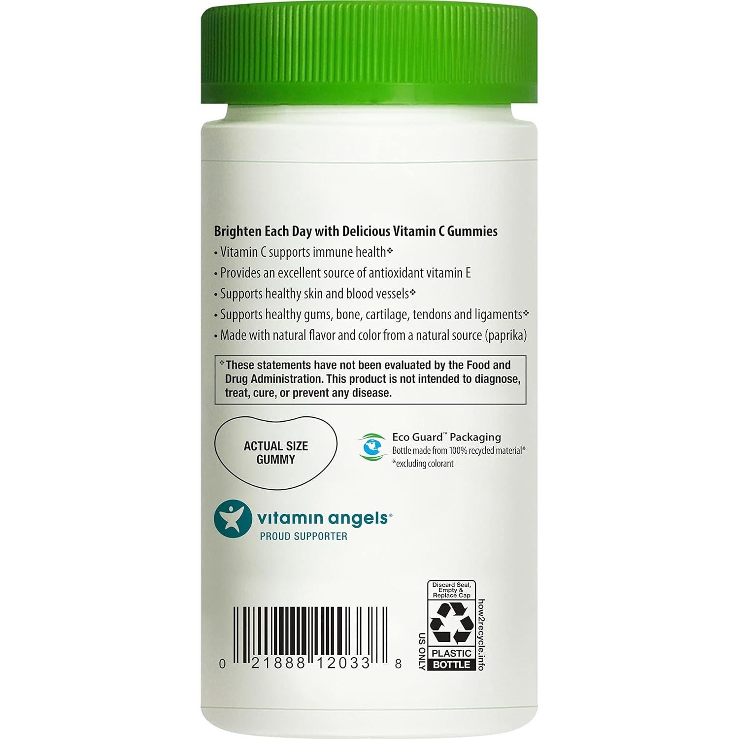 Gomitas de Vitamina C Rainbow Light 90 unidades Sabor Cítrico