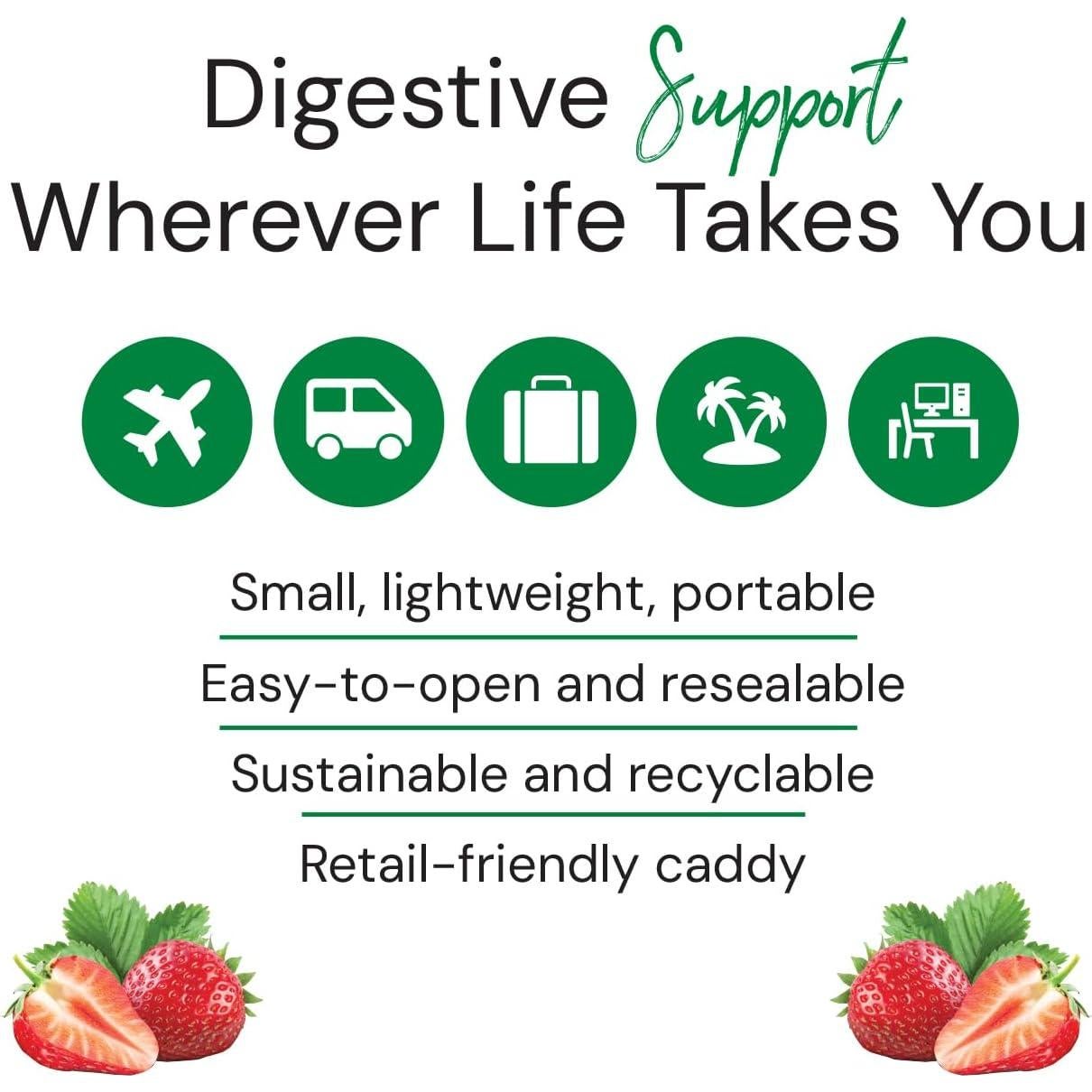 Tabletas Masticables Country Life Acid Rescue 400mg - Alivio Acidez Estomacal y Soporte Óseo