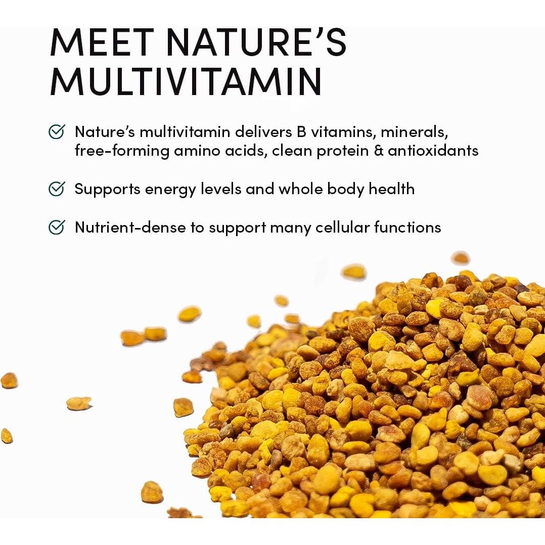 Polen de Abeja Crudo Beekeeper's Naturals 147 g - Fuente de Vitamina B