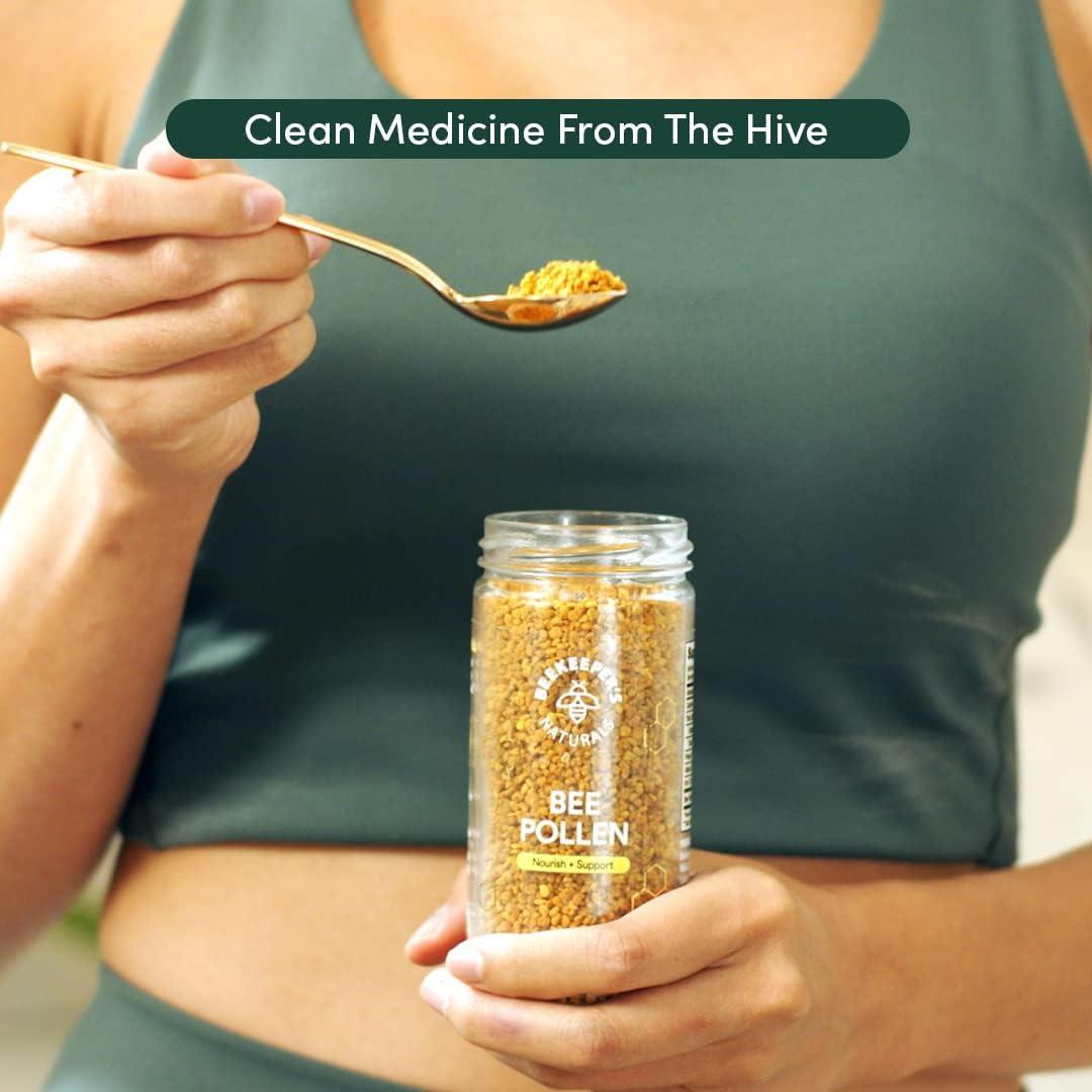 Polen de Abeja Crudo Beekeeper's Naturals 147 g - Fuente de Vitamina B