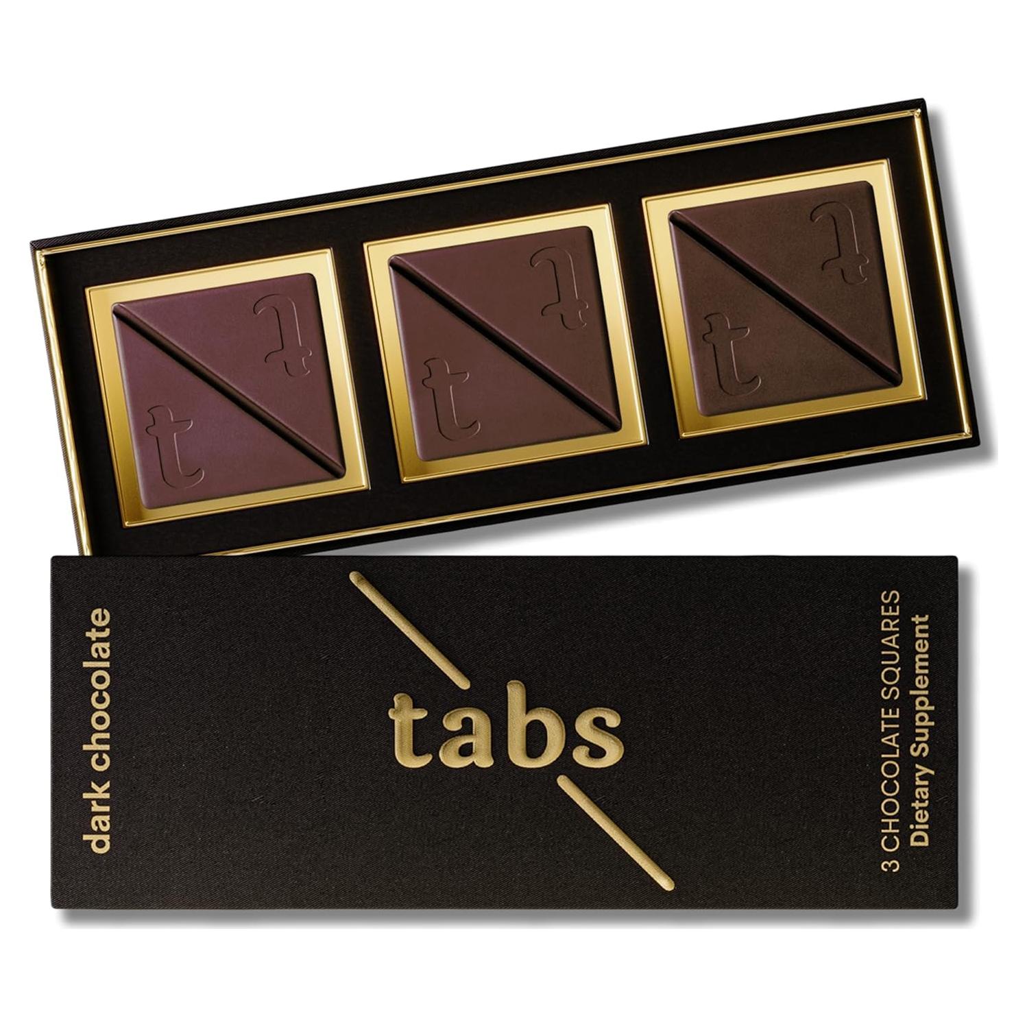 Chocolate Oscuro Tabs para Mejorar el Ánimo - 60g