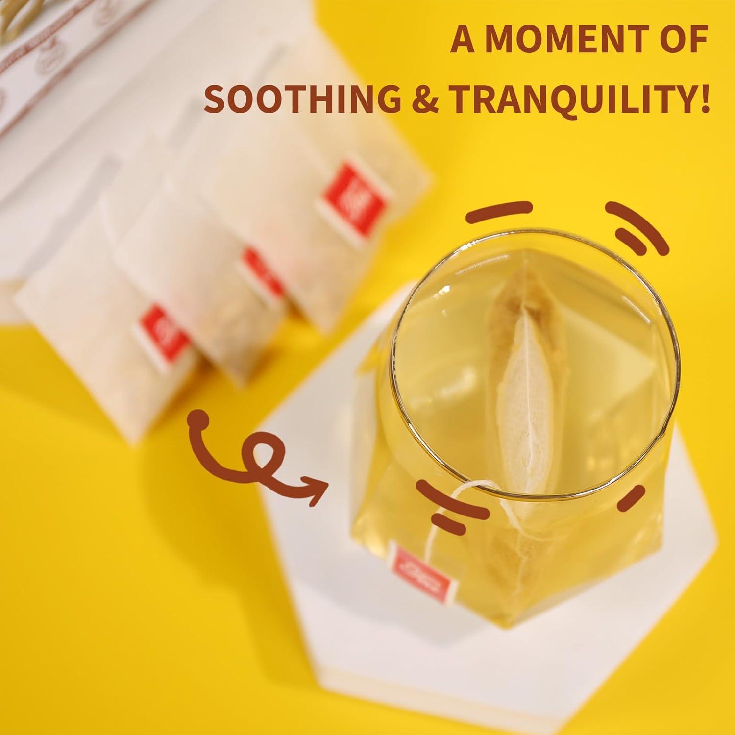 Té de Ashwagandha TEARELAE - 40 Bolsitas de 2.5g - Sin Cafeína