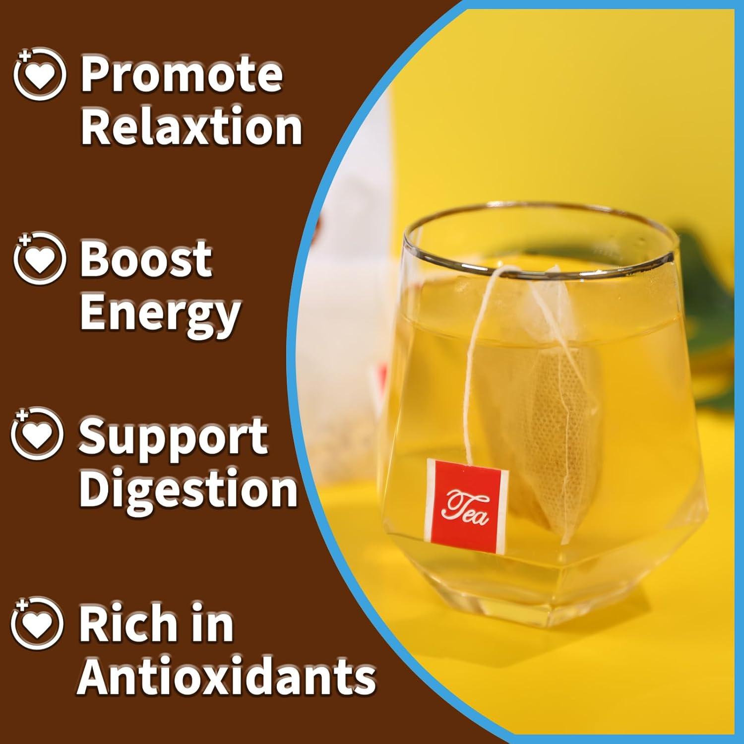 Té de Ashwagandha TEARELAE - 40 Bolsitas de 2.5g - Sin Cafeína