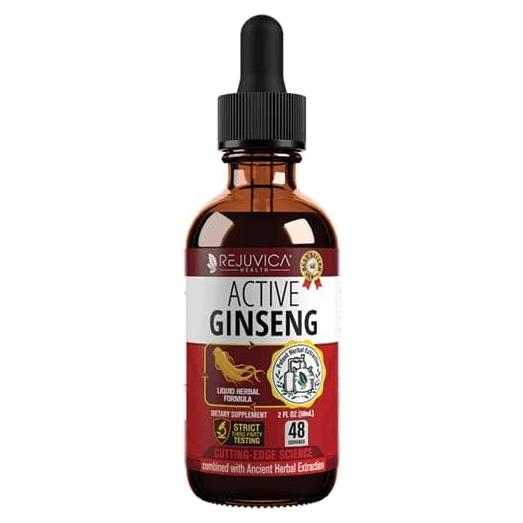 Ginseng Activo Rejuvica 100ml - Ginseng Rojo Panax Natural