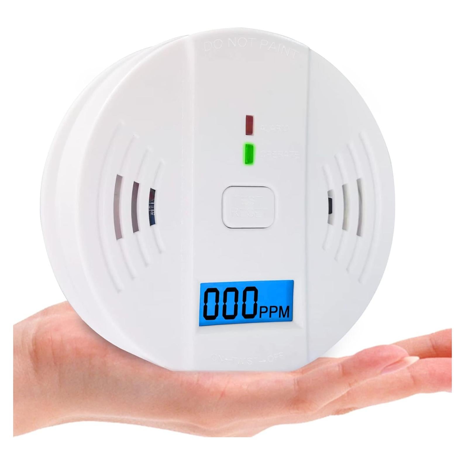 Detector de Monóxido de Carbono JYSONGHU HFD-CO01D con Pantalla LCD