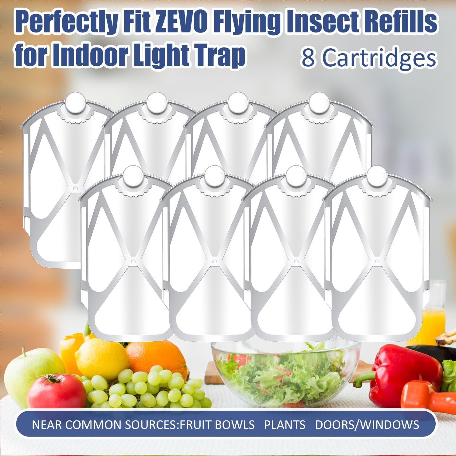Kit de 8 Recargas Insectos Voladores Compatible ZEVO M364 Max