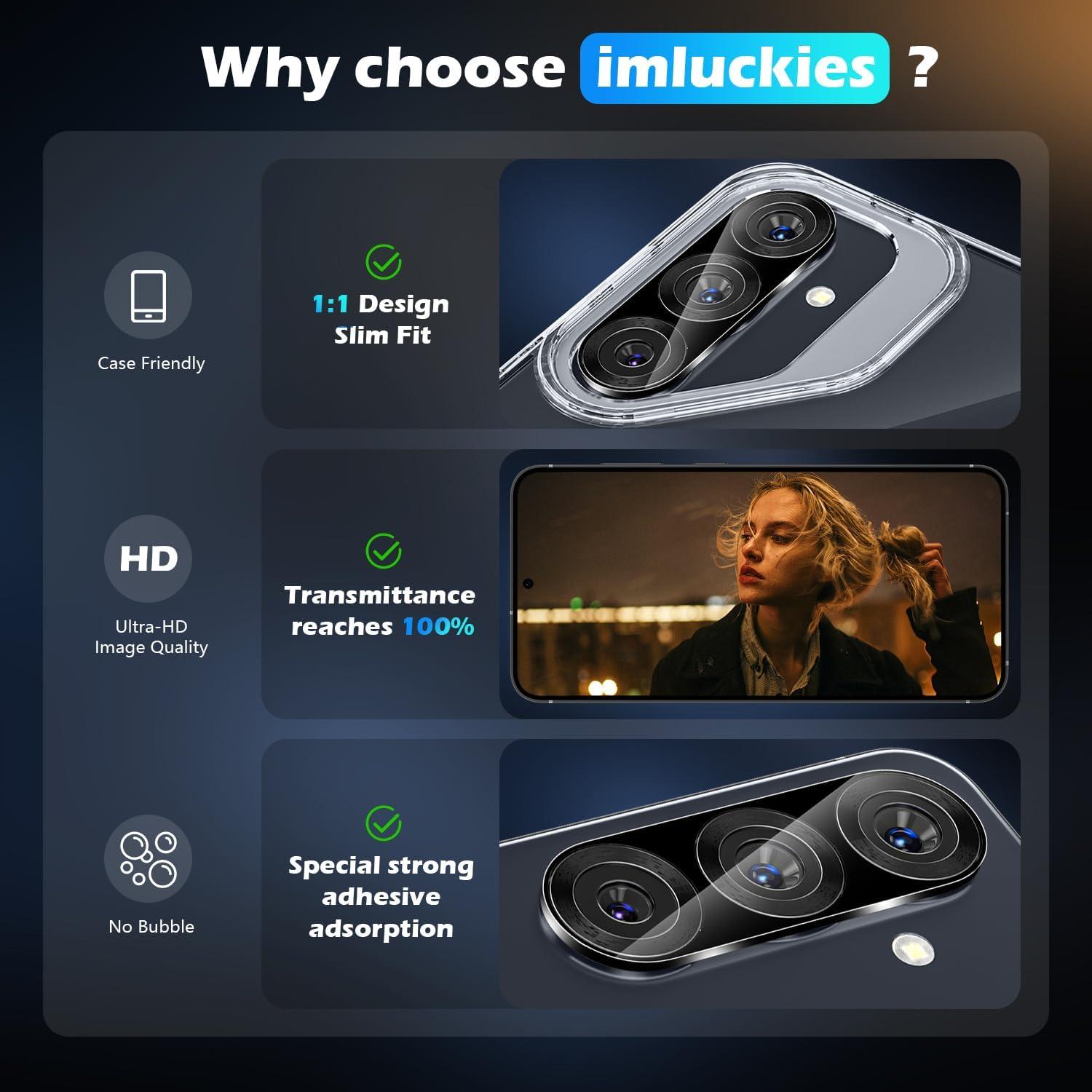 Protector de Lente de Cámara imluckies para Samsung Galaxy S25