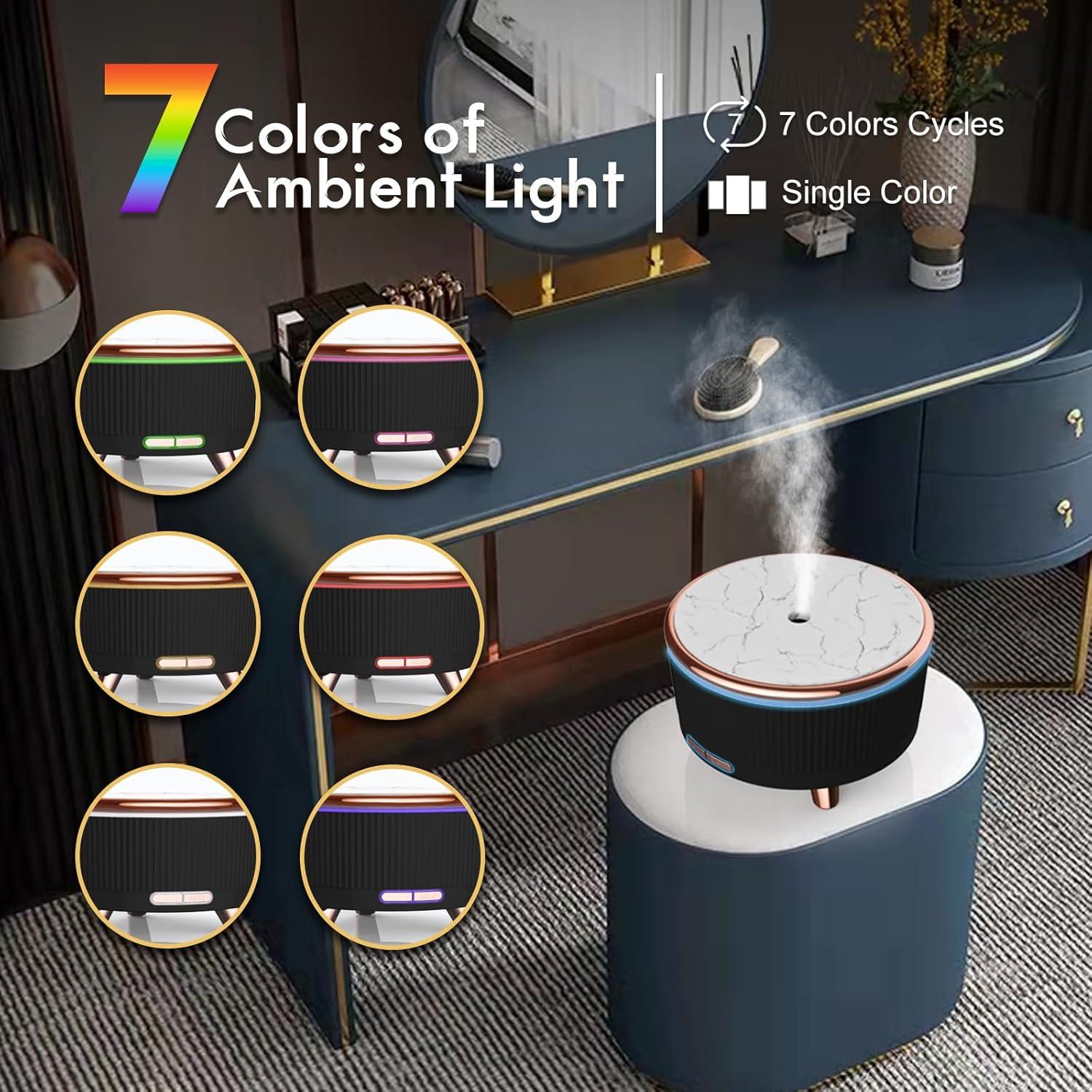 Difusor de Aceites Esenciales Jpord SY035b 500ml Negro