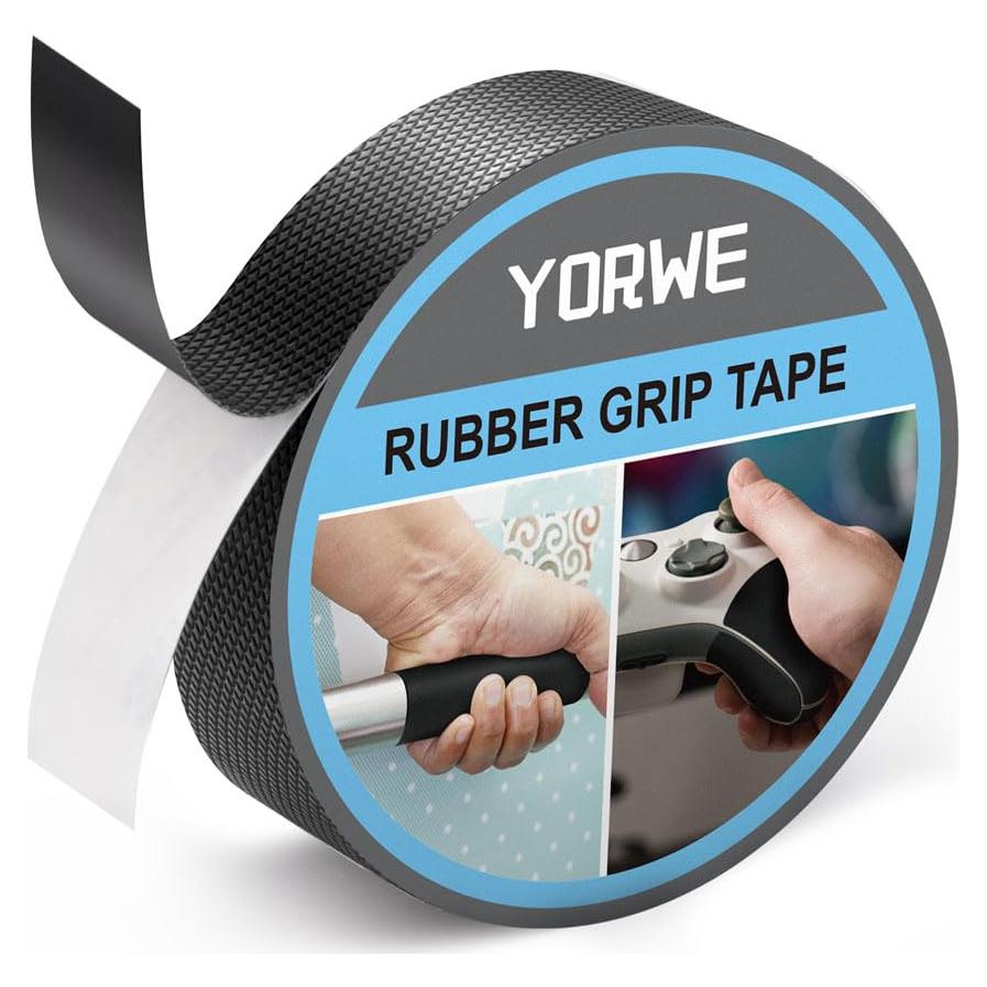 Cinta de Agarre de Goma Yorwe 2.5cm x 3m Antideslizante