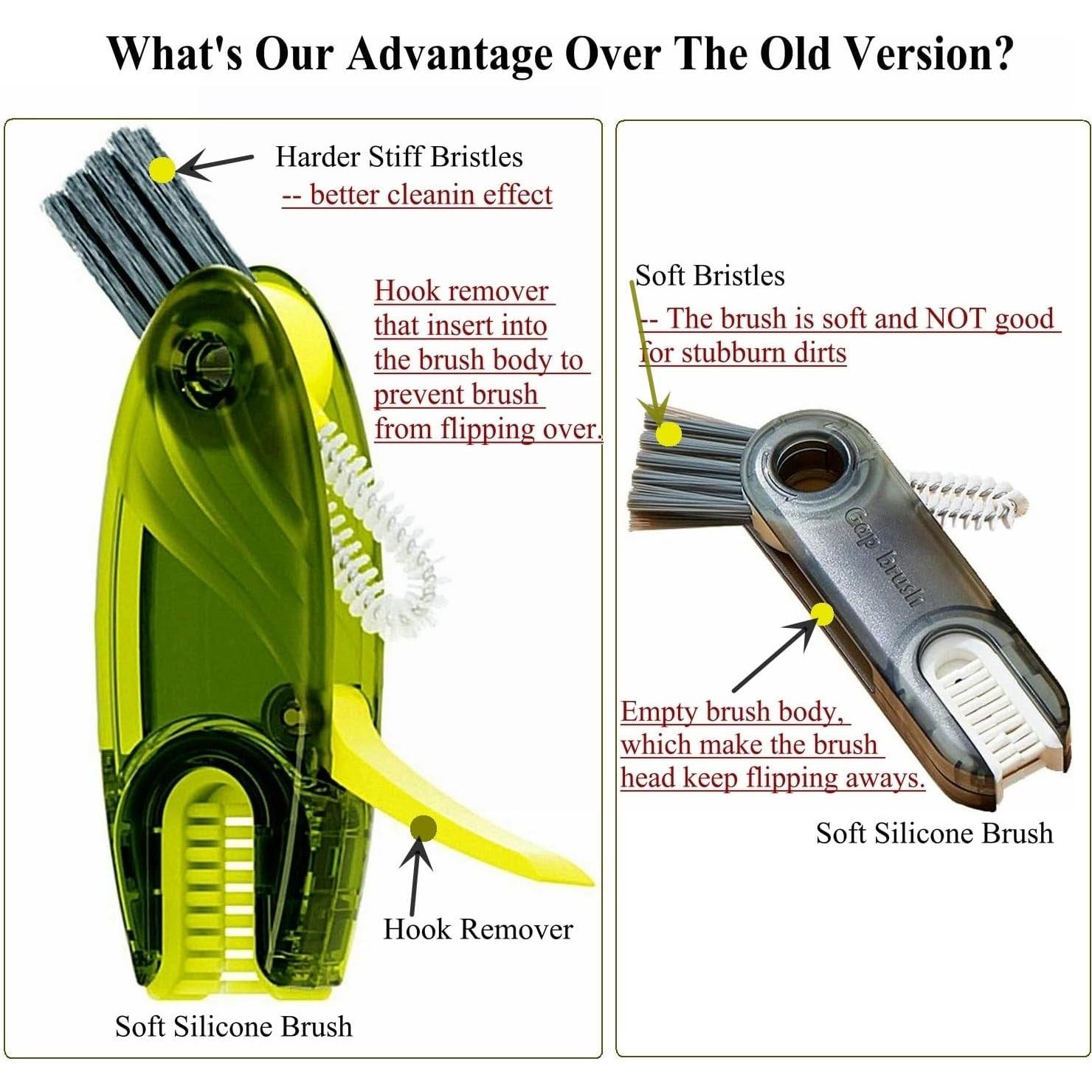 Cepillo de Limpieza Multifuncional 4 en 1 CraftinAround