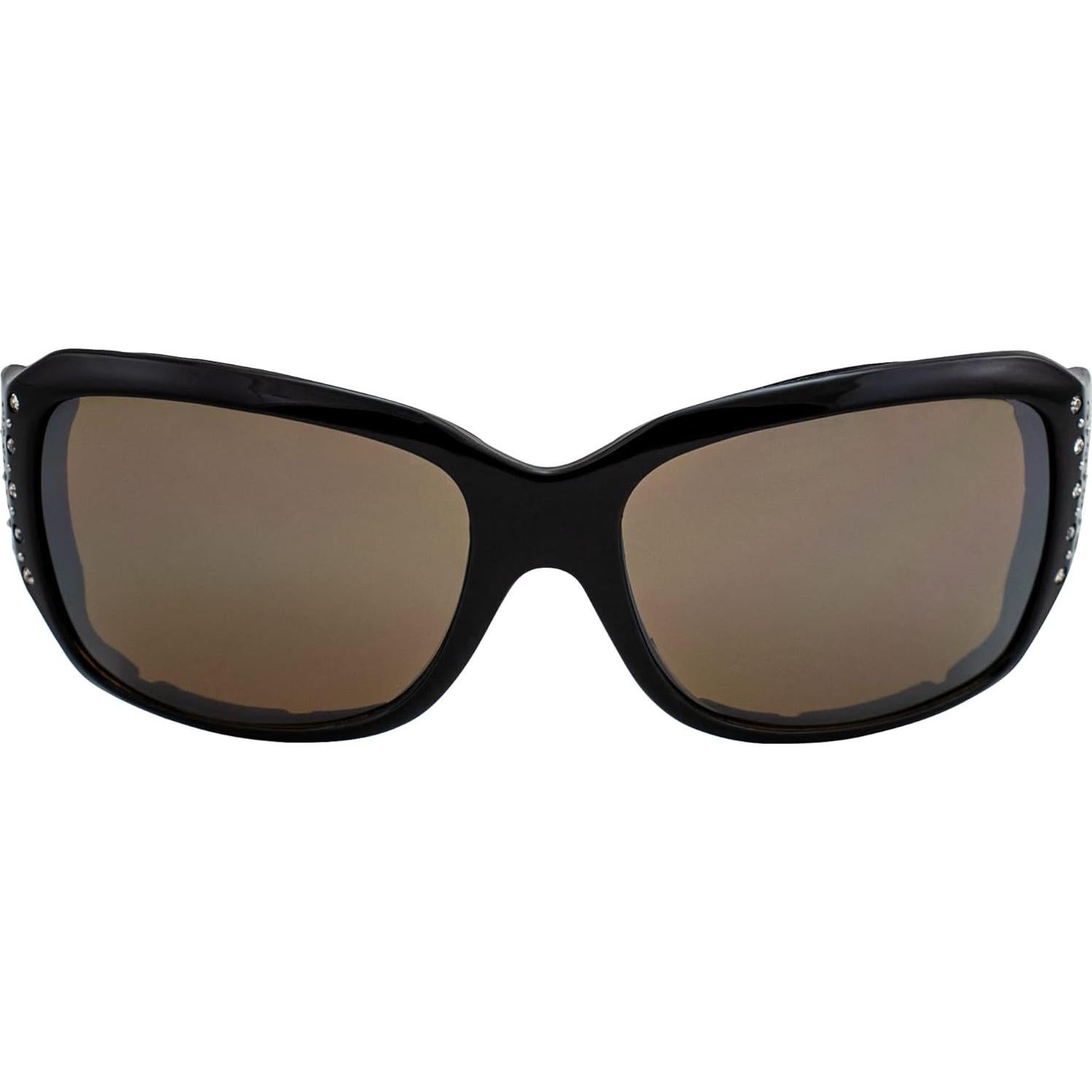 Gafas de sol de moto para mujer Birdz Eyewear LadyBird negras