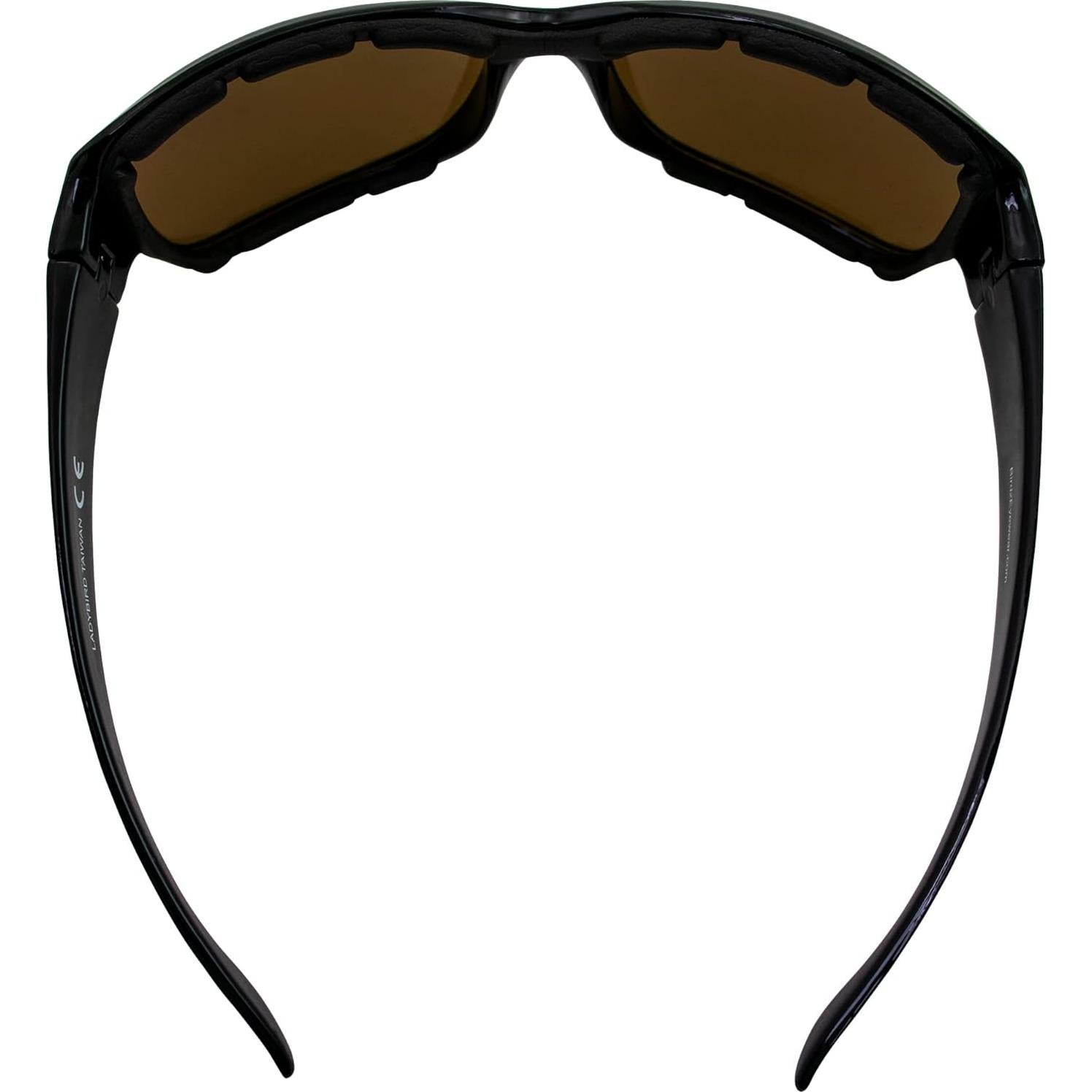 Gafas de sol de moto para mujer Birdz Eyewear LadyBird negras