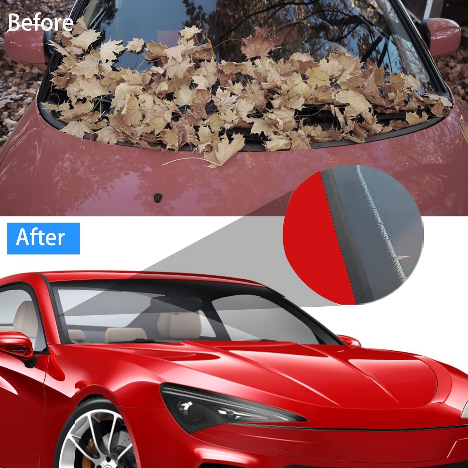 Sello de goma para parabrisas YCooiFo 14mm 11.5 pies