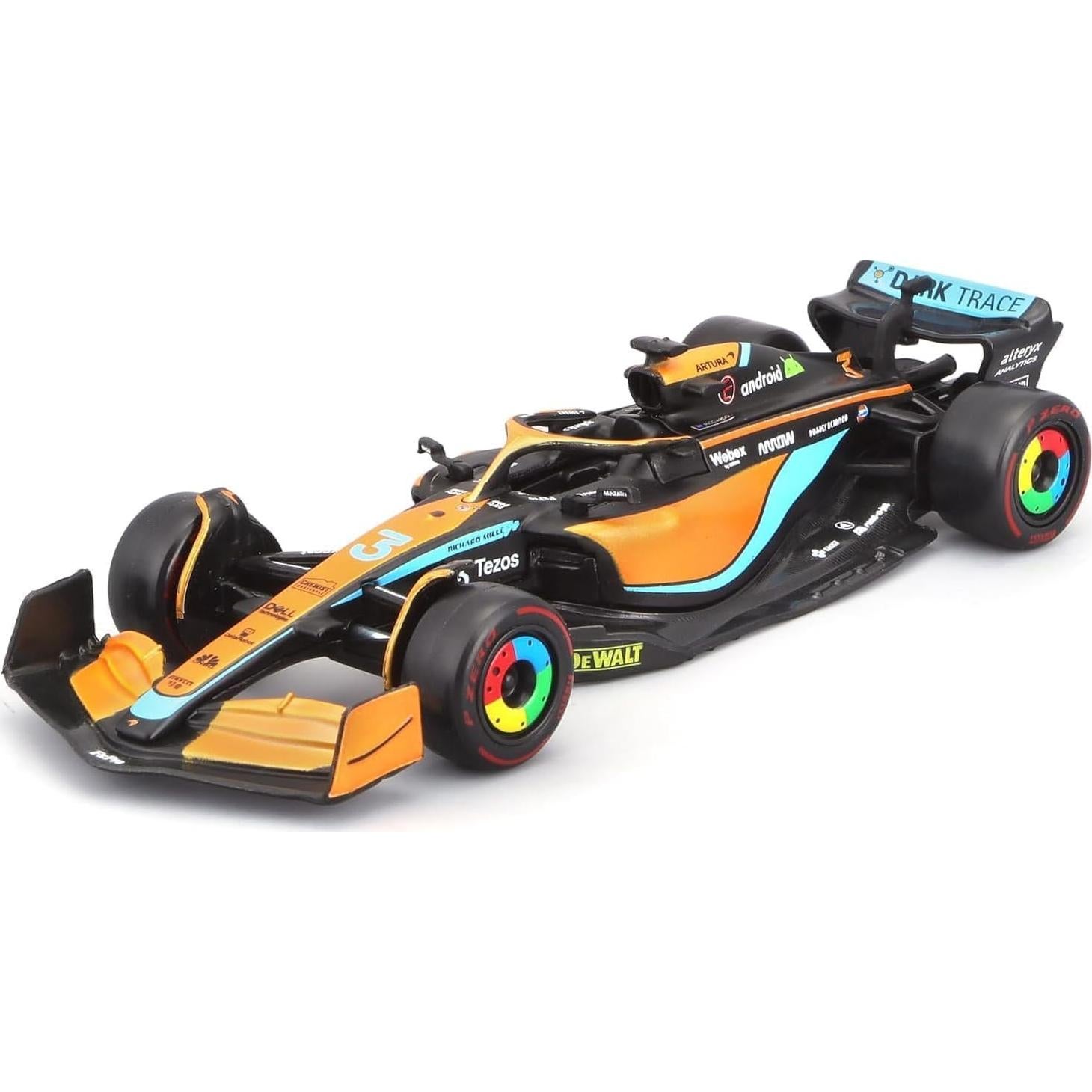 Bburago Modelo Coche Diecast 1/43 McLaren F1 MCL36 #3 Ricciardo