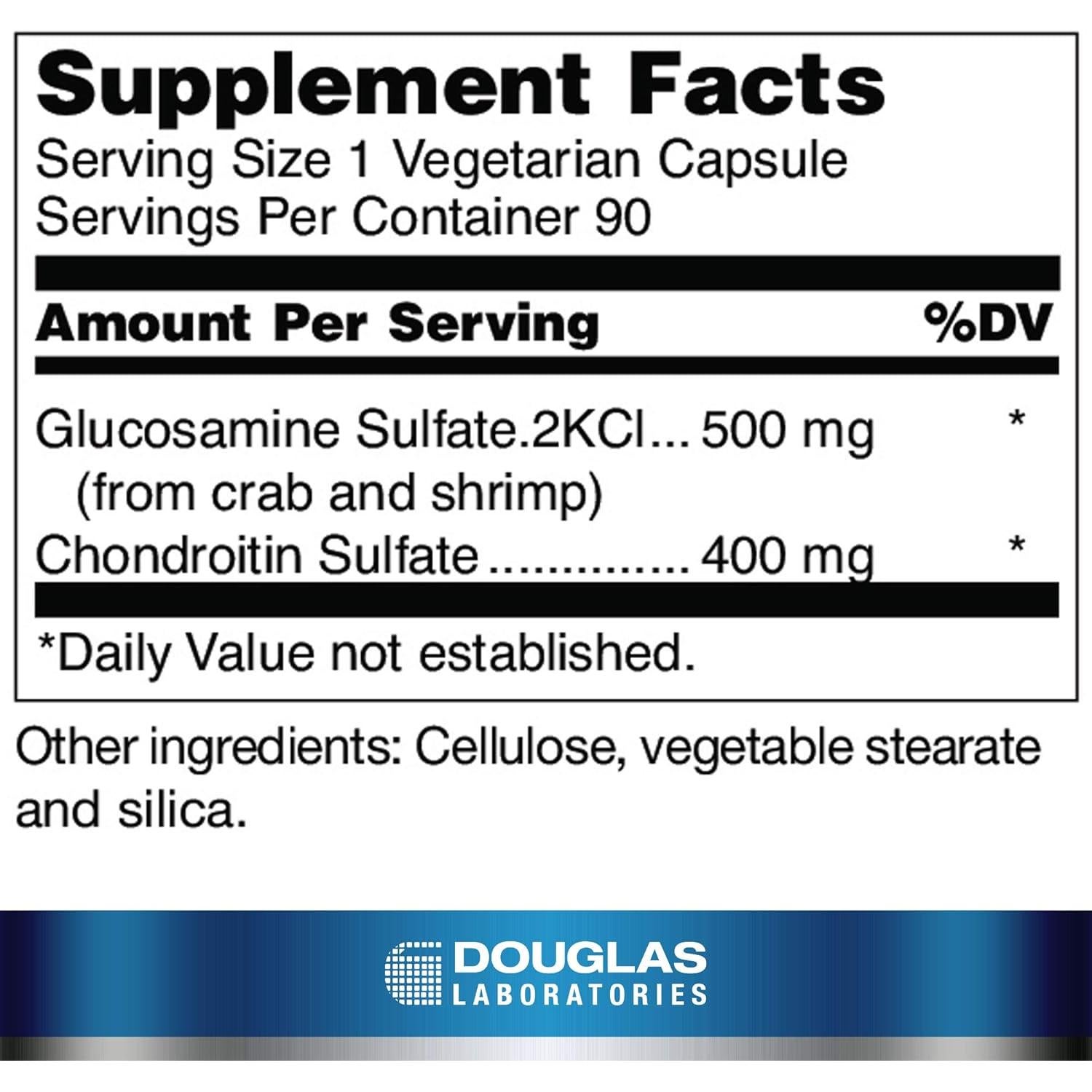 Glucosamina Plus Extra Fuerte Douglas Laboratories 90 Cápsulas
