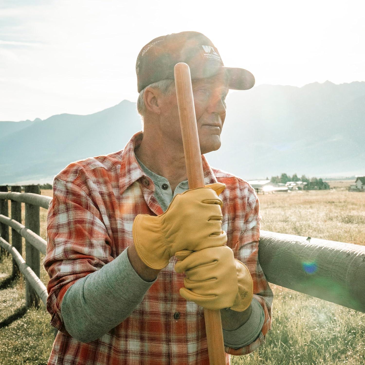 Guantes de Conducción de Cuero de Ciervo Wells Lamont 962S Pequeño