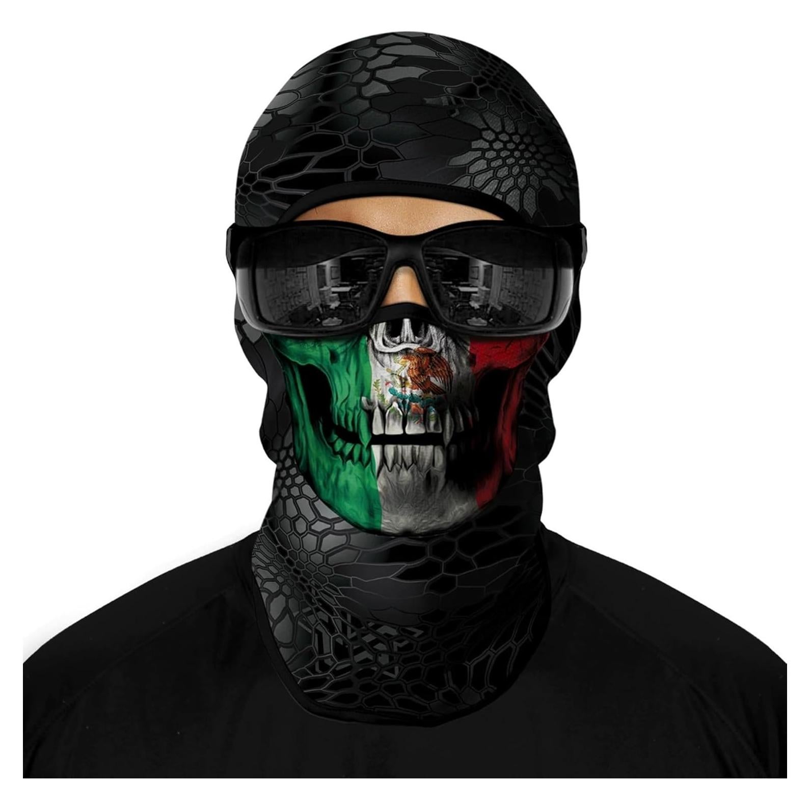 Máscara Balaclava 3D Unisex WYSUMMER - Calavera, Transpirable