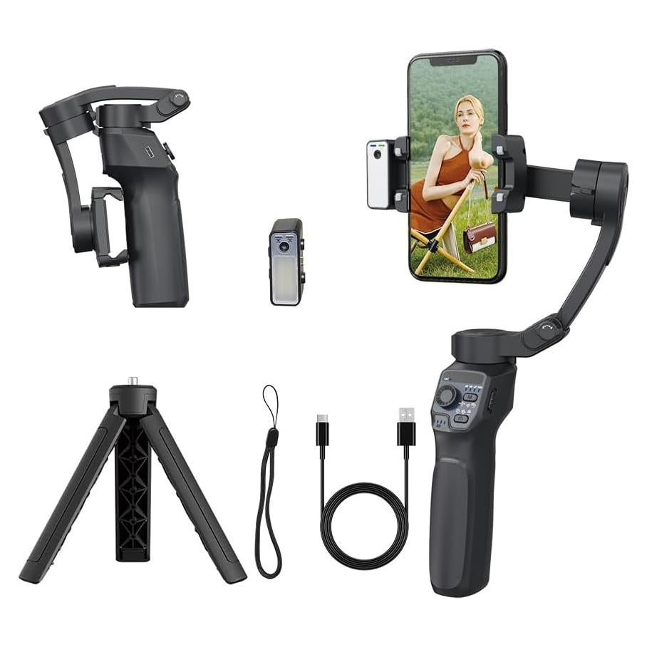 Estabilizador de Cardán URnicehome F11 3 Ejes para Smartphone