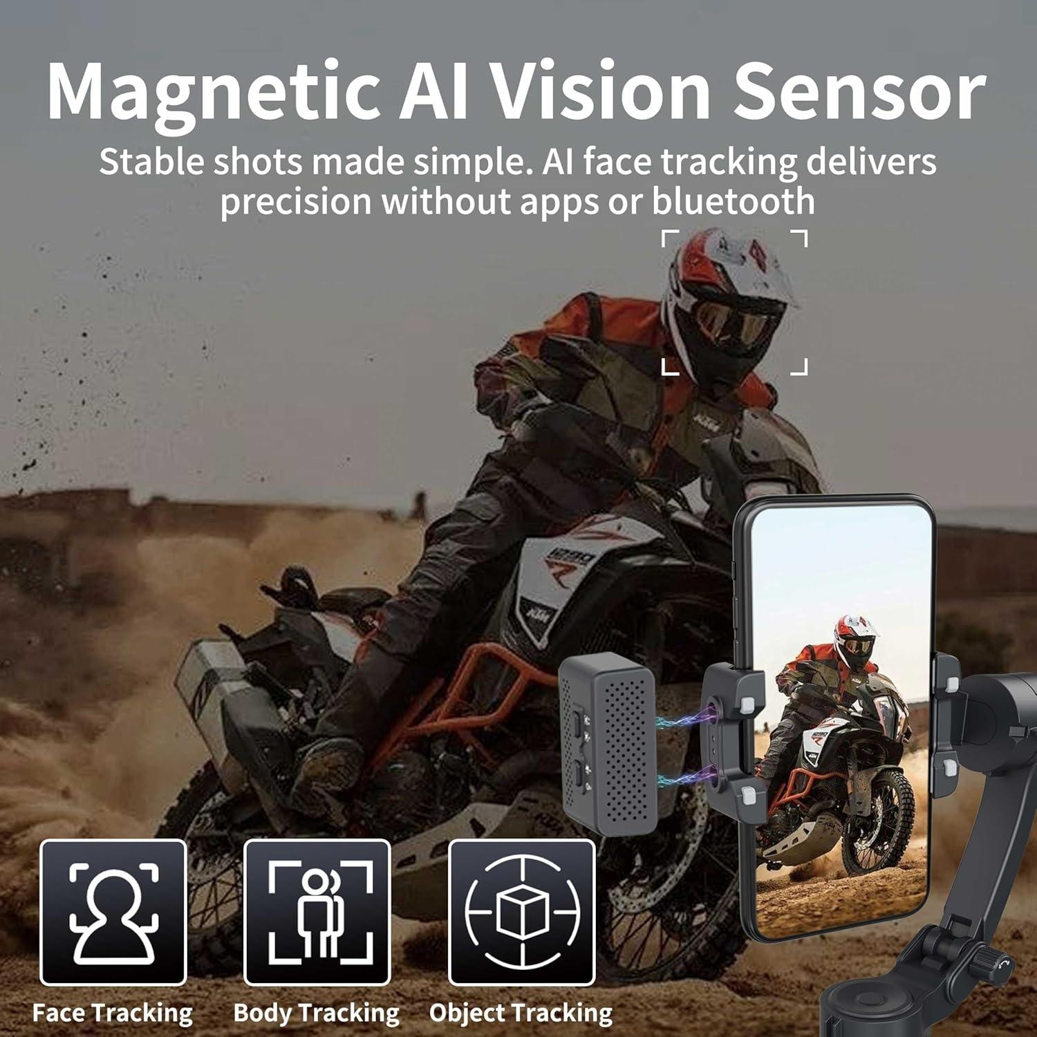 Estabilizador de Cardán URnicehome F11 3 Ejes para Smartphone