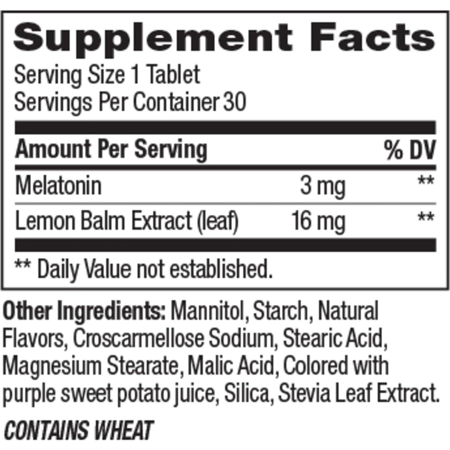 OLLY Sueño Disoluciones Rápidas 3mg Melatonina Sabor Fresa